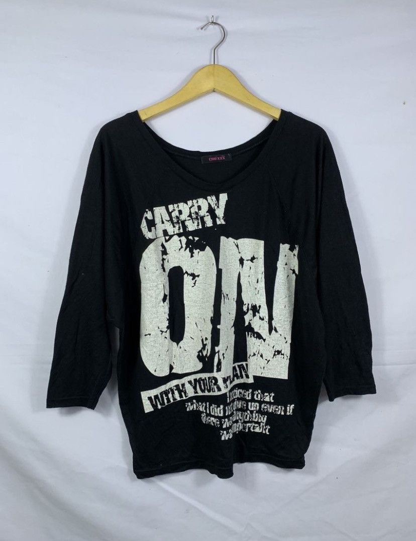 If Six Was Nine Japanese Chuxx Carry On Long Sleeve Size US L / EU 52-54 / 3 - 1 Thumbnail