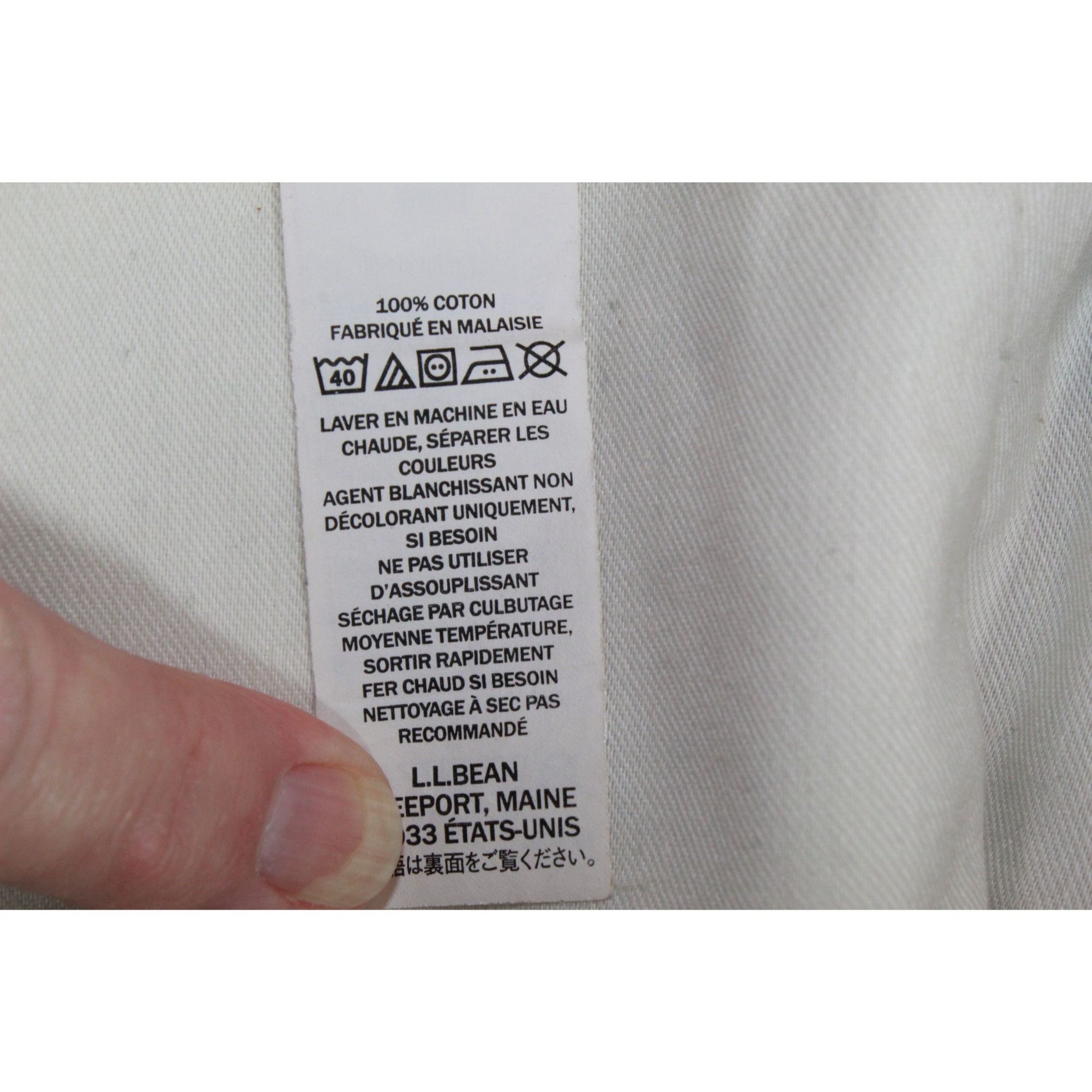 L.L. Bean LL Bean Men Wrinkle Free Chinos Hidden Comfort Khaki Dress Size US 44 / EU 60 - 10 Thumbnail