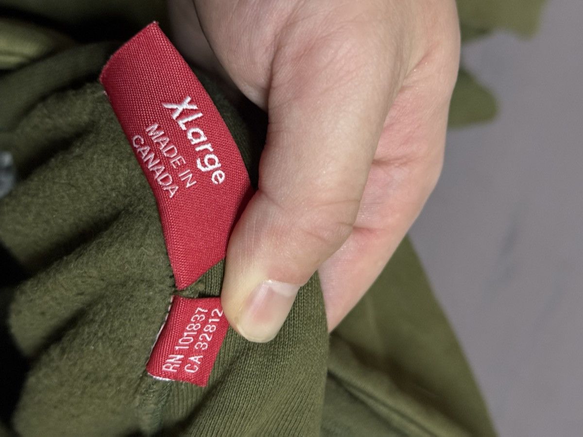 Supreme Supreme fw11 Olive box logo hooded hoodie sweatershirt Size US XL / EU 56 / 4 - 7 Thumbnail
