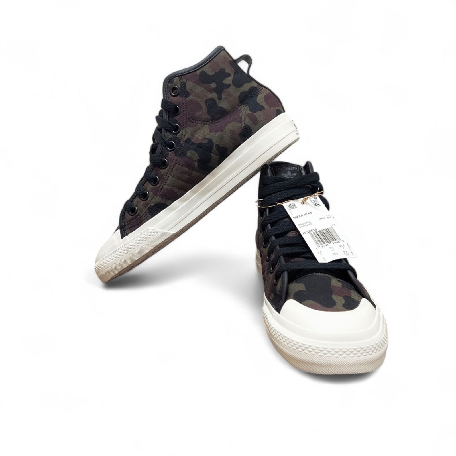 Adidas Adidas Nizza Camouflage Basketball Sneakers - Women's Size 9 Size US 9 / IT 39 - 3 Thumbnail