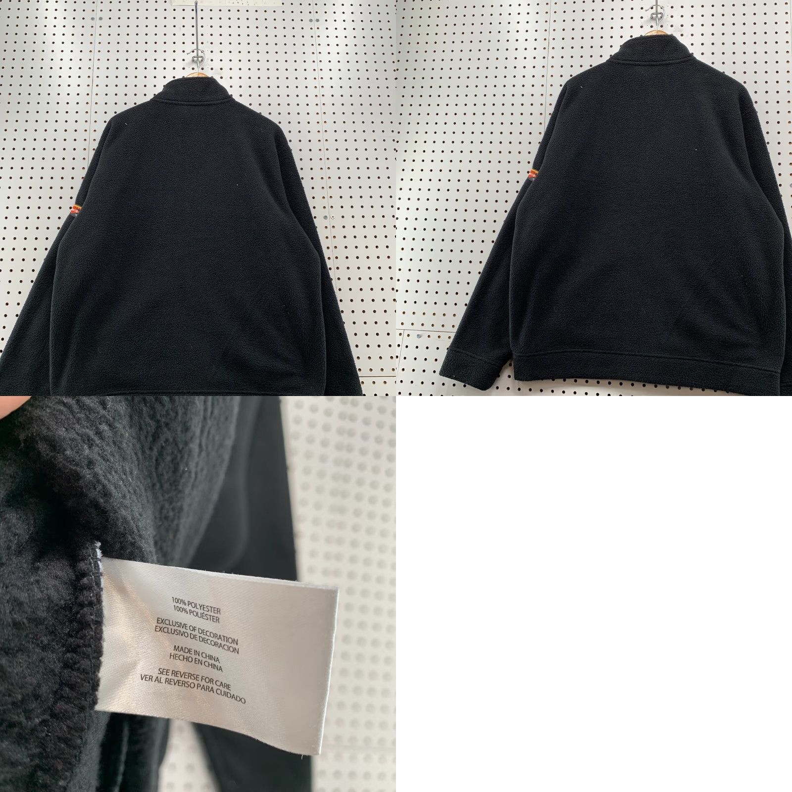 Orvis VINTAGE Orvis Fleece Full Zip Jacket Mens L Black Outdoor Casual 26X28 Size US L / EU 52-54 / 3 - 9 Thumbnail