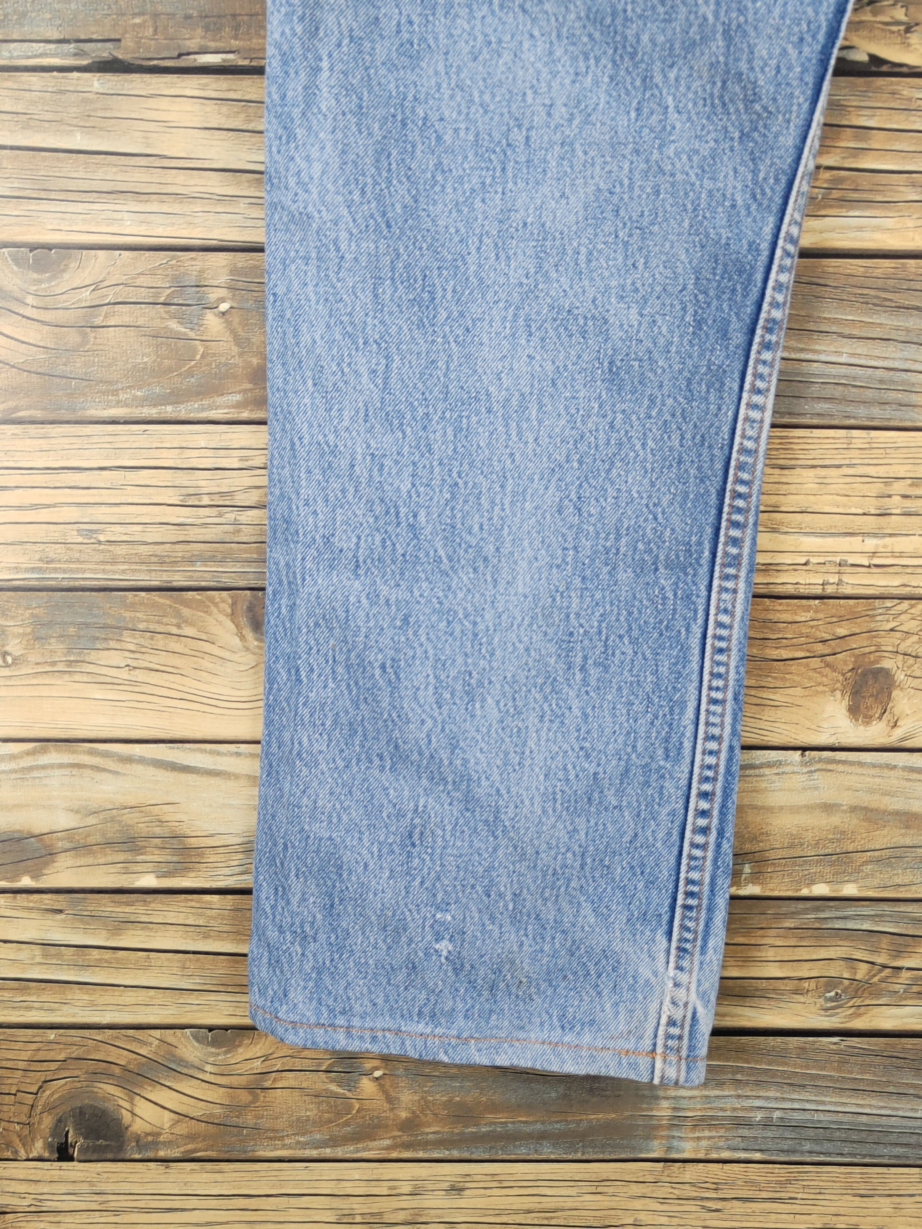 Levi's Levi's Blue Distressed Ripped denim Jeans #W1701 Size US 36 / EU 52 - 9 Thumbnail