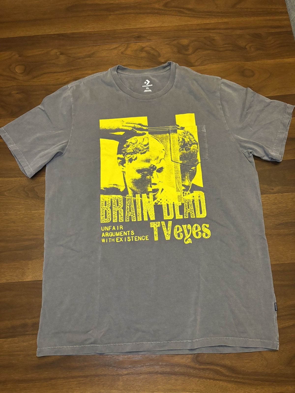 Brain Dead × Converse Brain Dead x Converse TV Eyes tee ‘gray’ Size US XL / EU 56 / 4 - 1 Thumbnail