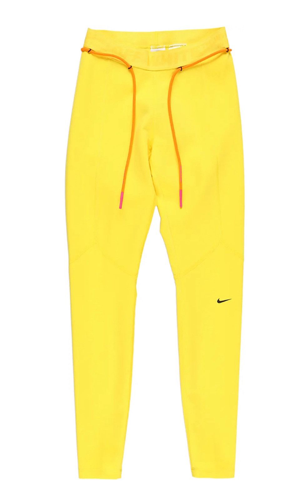 Nike × Off-White Nike x Off White KEEP BACK Running Tights Yellow Size 25" / US 0 / IT 36 - 1 Thumbnail