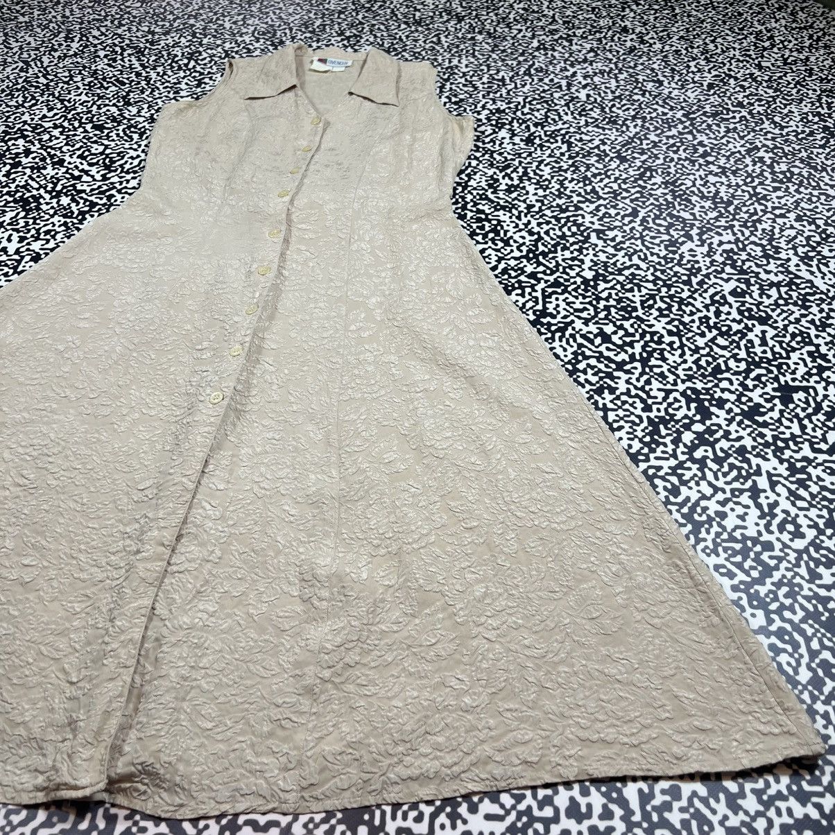 Givenchy Vintage 80-90s Givenchy Floral Retro Style Maxi Dress Rare Size M / US 6-8 / IT 42-44 - 8 Thumbnail
