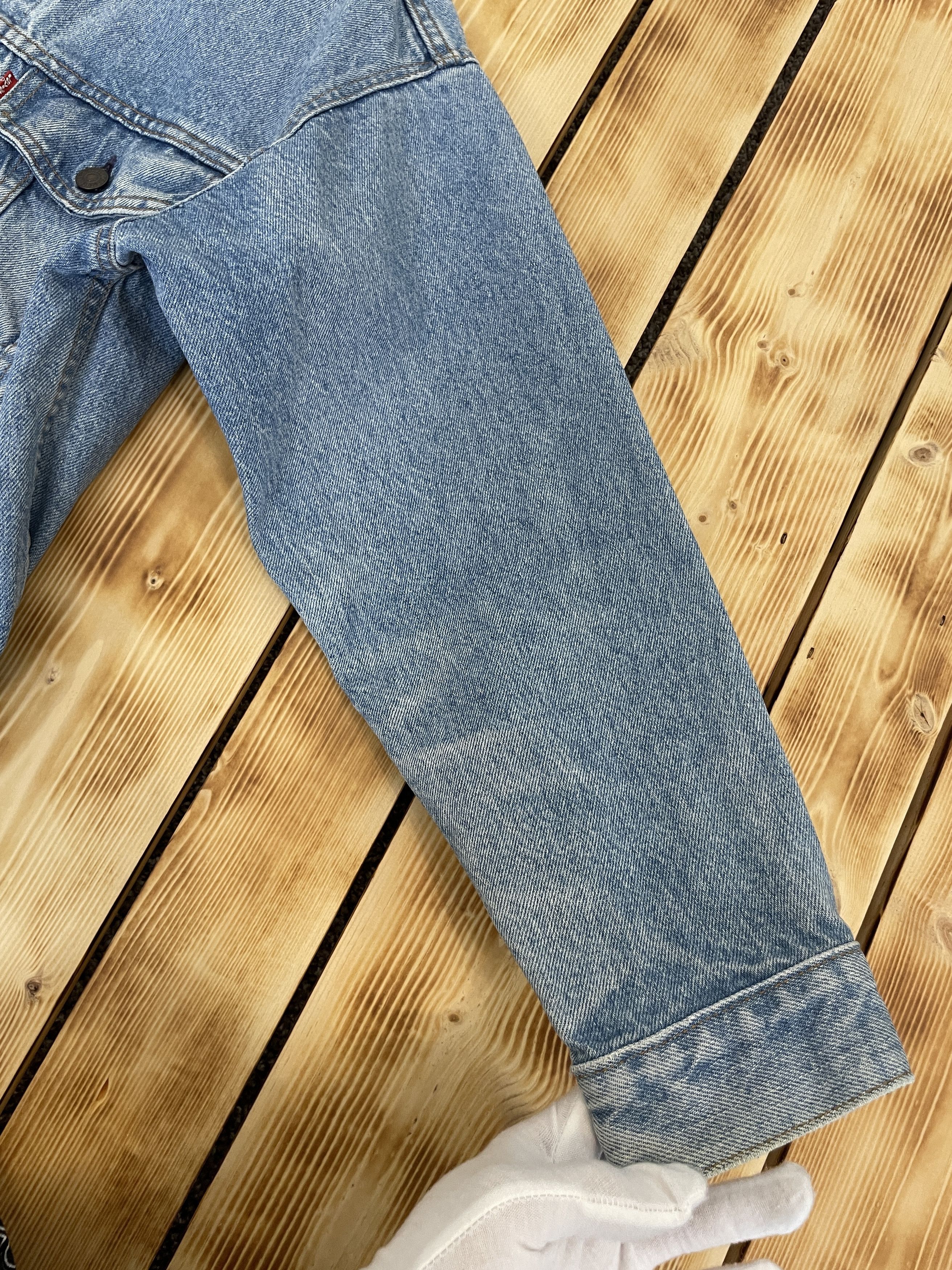 Levi's Vintage 80's Levis Denim Faded Trucker Jacket 70507 0214 Size US S / EU 44-46 / 1 - 12 Thumbnail