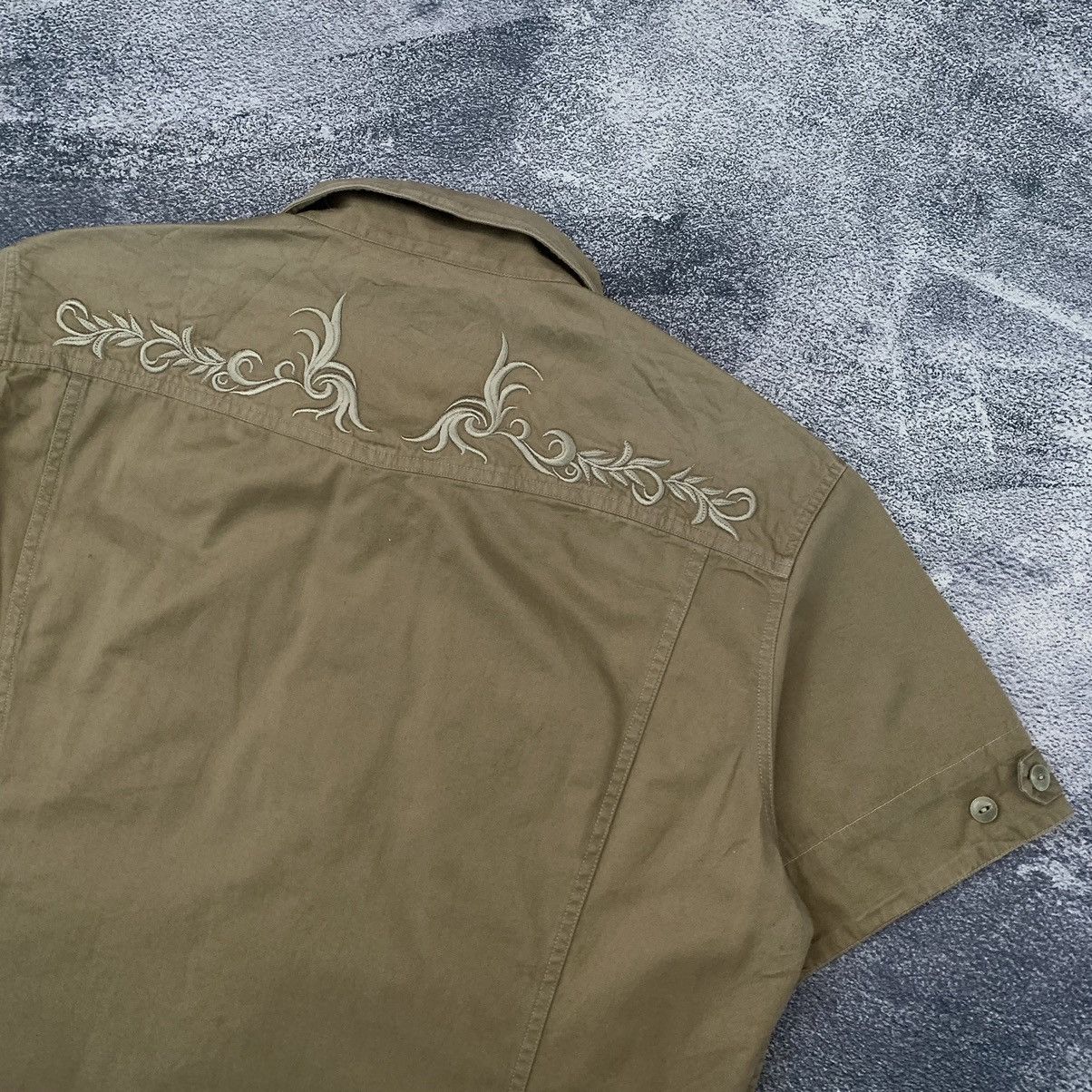 Japanese Brand TORNADO MART EMBROIDERED SHIRT Size US L / EU 52-54 / 3 - 4 Thumbnail