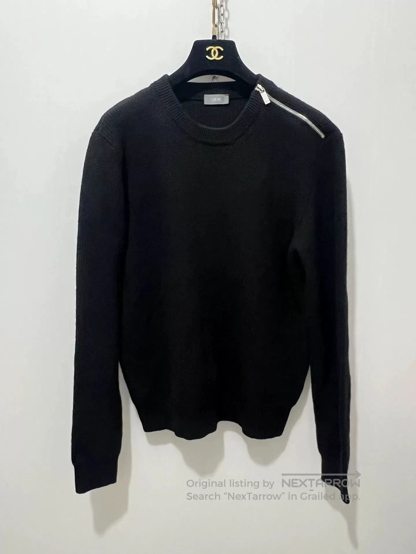 Dior Homme Men's Casual Crewneck Sweater.