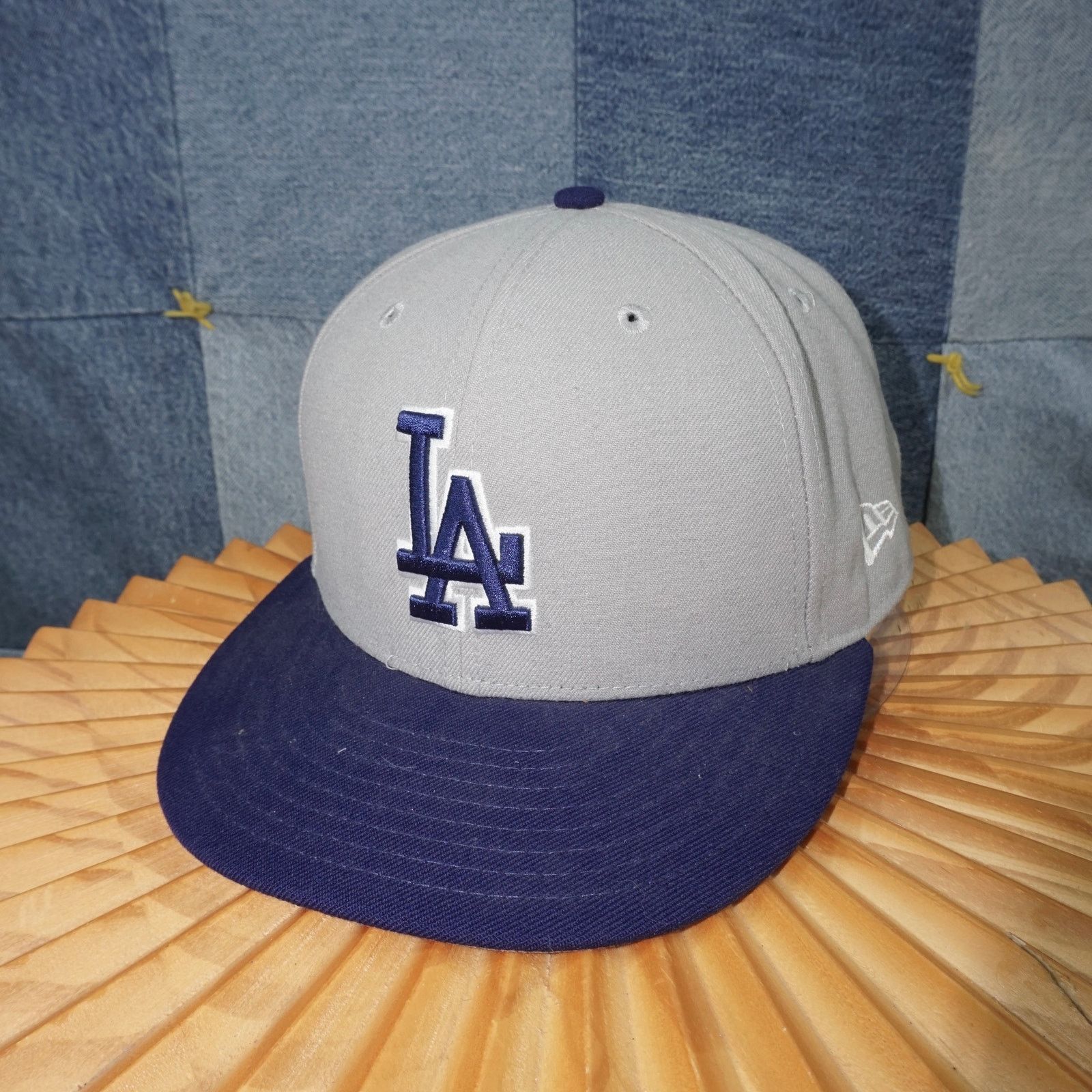 New Era OSFA - Vintage Y2K Y2K Los Angeles Dodgers LA embroider hat Size ONE SIZE - 2 Thumbnail