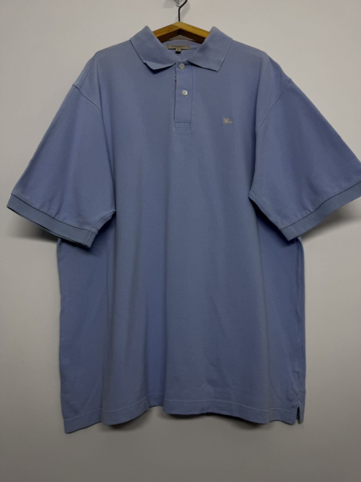 Burberry BURBERRY London Blue Short Sleeve Polo Shirt Size US XL / EU 56 / 4 - 7 Thumbnail