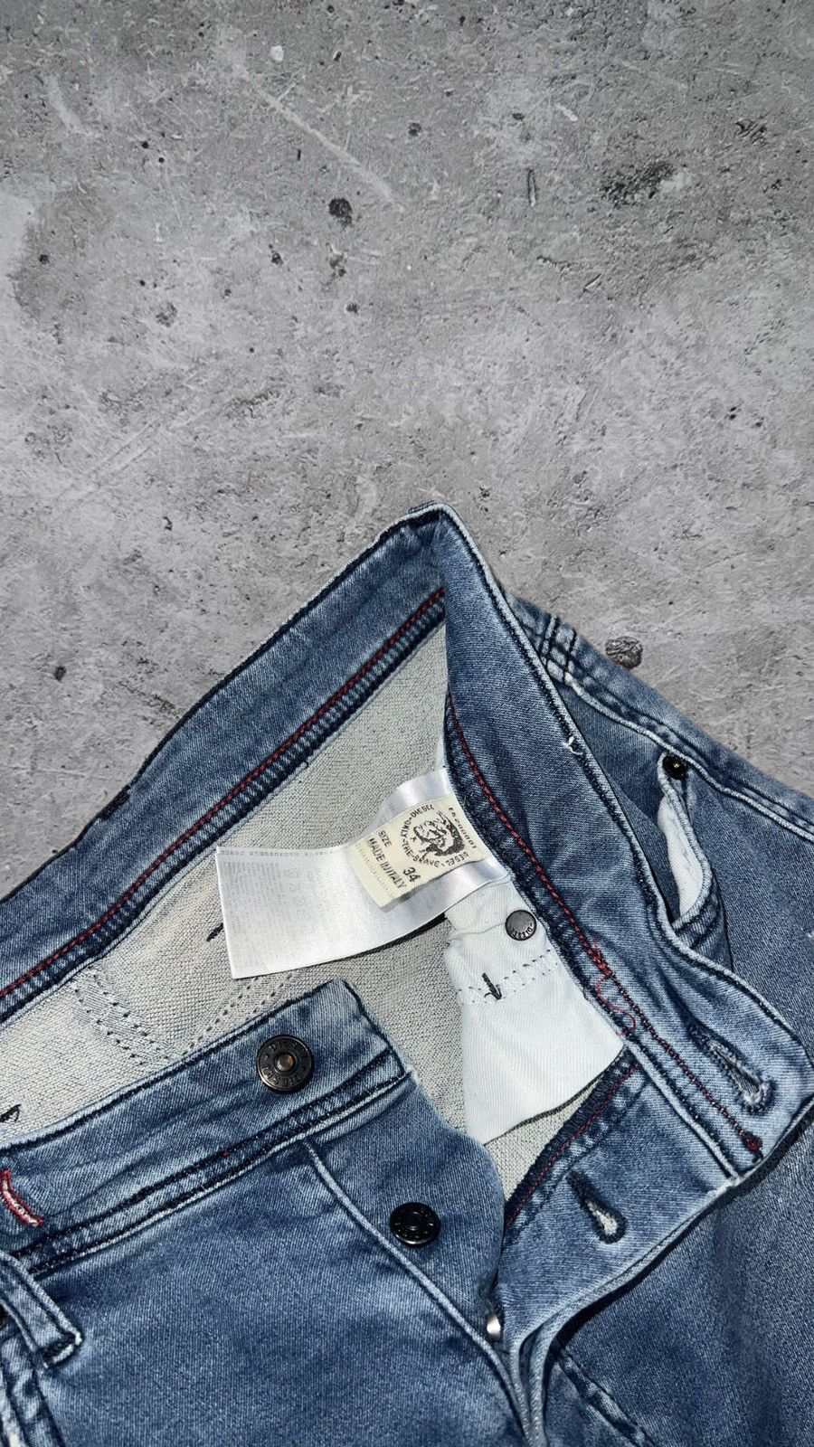 Diesel × Dsquared2 Diesel vintage slim fit drip jeans distressed Size US 34 / EU 50 - 4 Thumbnail