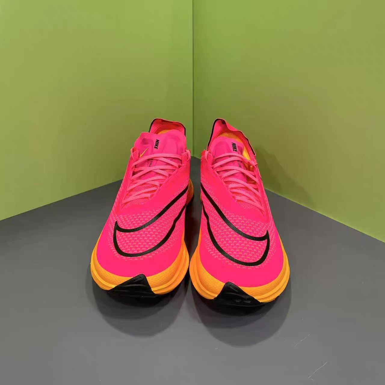 Nike NIKE ZoomX StreakFly Pink & Yellow K15 Size US 10 / EU 43 - 3 Thumbnail