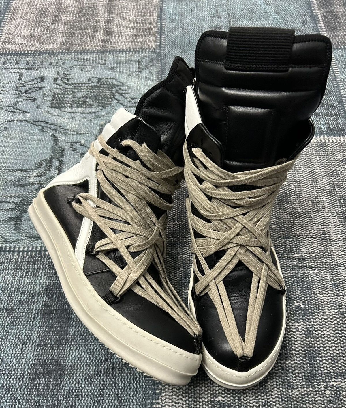Rick Owens Rick Owens Crazy Lace-up Triangle Toe Size US 8.5 / EU 41-42 - 2 Thumbnail