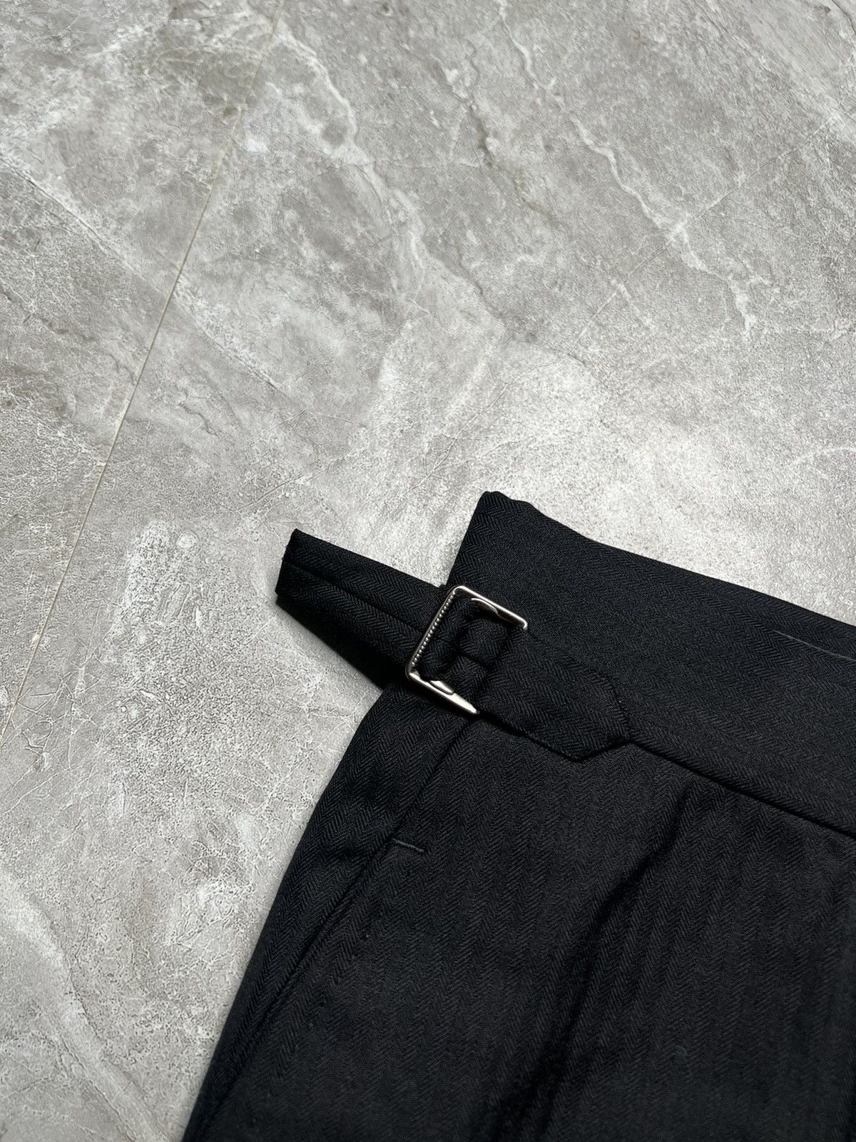 Tom Ford Tom Ford Buckle Waist Wool Trouser Size US 29 - 5 Thumbnail