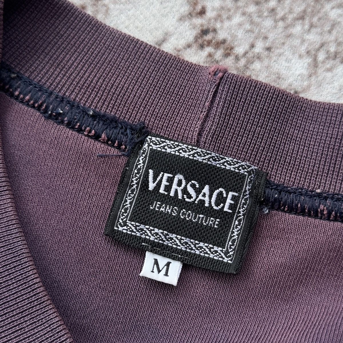 Versace VINTAGE VERSACE EMBROIDERY LOGO ASID WASH RARE Size US M / EU 48-50 / 2 - 13 Thumbnail