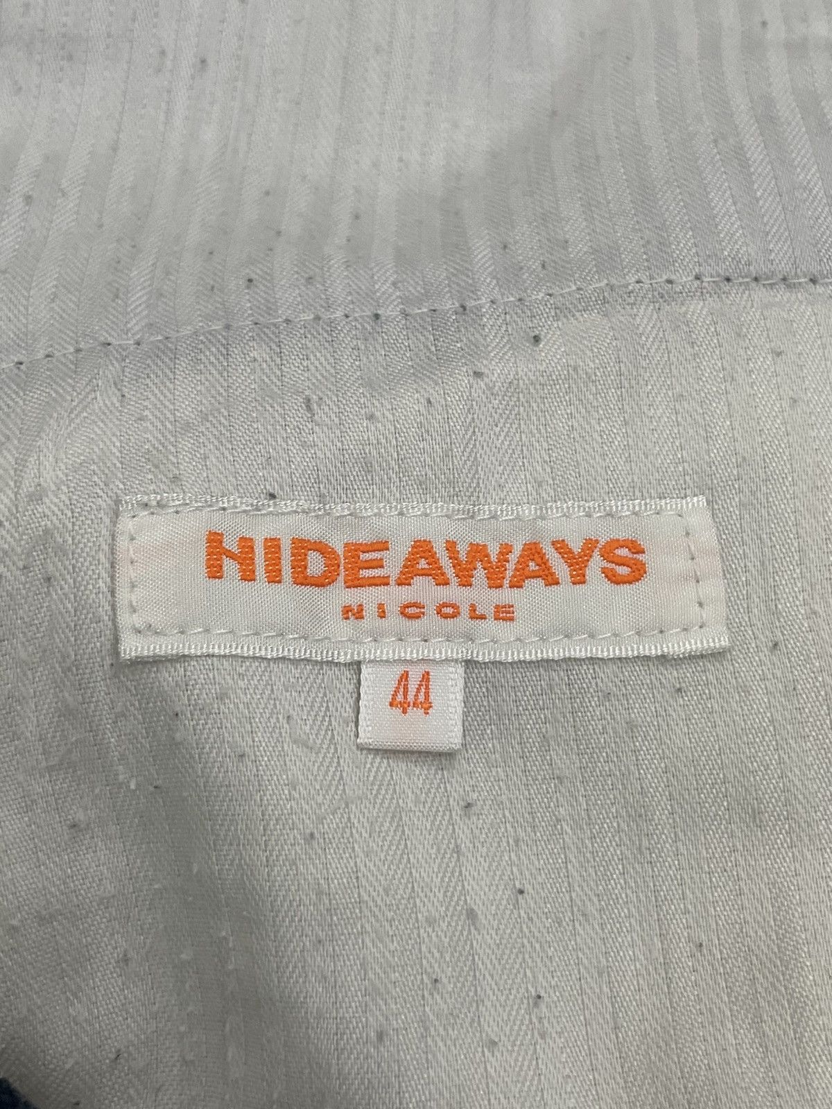 HIDEAWAYS × Nicole Club Hideaways Nicole Light Wash Whisker Y2K Design Size US 30 / EU 46 - 21 Thumbnail