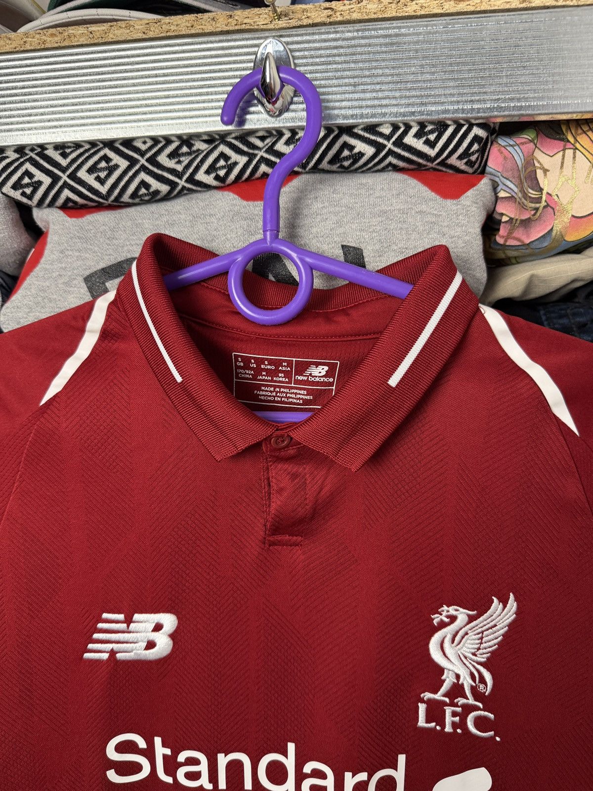 New Balance New Balance FC Liverpool M.Salah Soccer Jersey Y2K Drill Size US S / EU 44-46 / 1 - 3 Thumbnail
