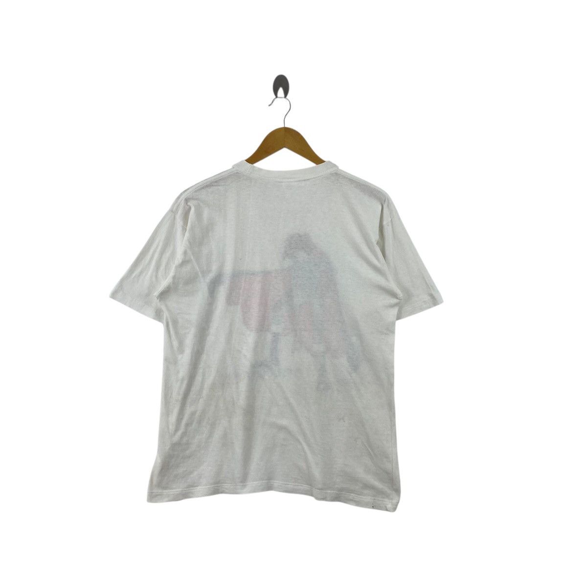 Anime × Japanese Brand × Vintage Pick!! Vtg 90's Distreesed Galaxy Express Top Tee Tshirt Size US M / EU 48-50 / 2 - 2 Thumbnail