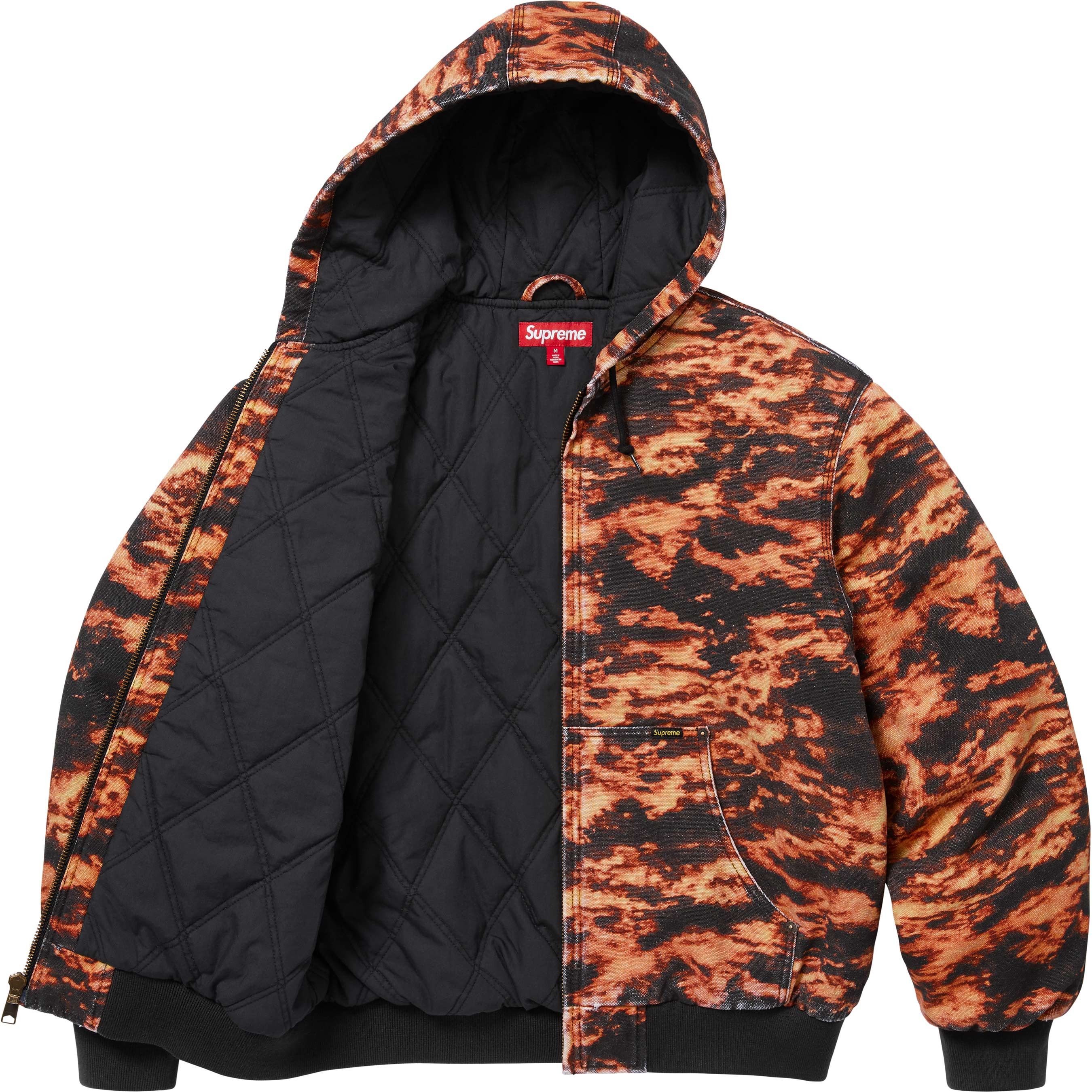 Supreme Supreme AOI Embroidered Hooded Work Jacket Size US S / EU 44-46 / 1 - 4 Thumbnail