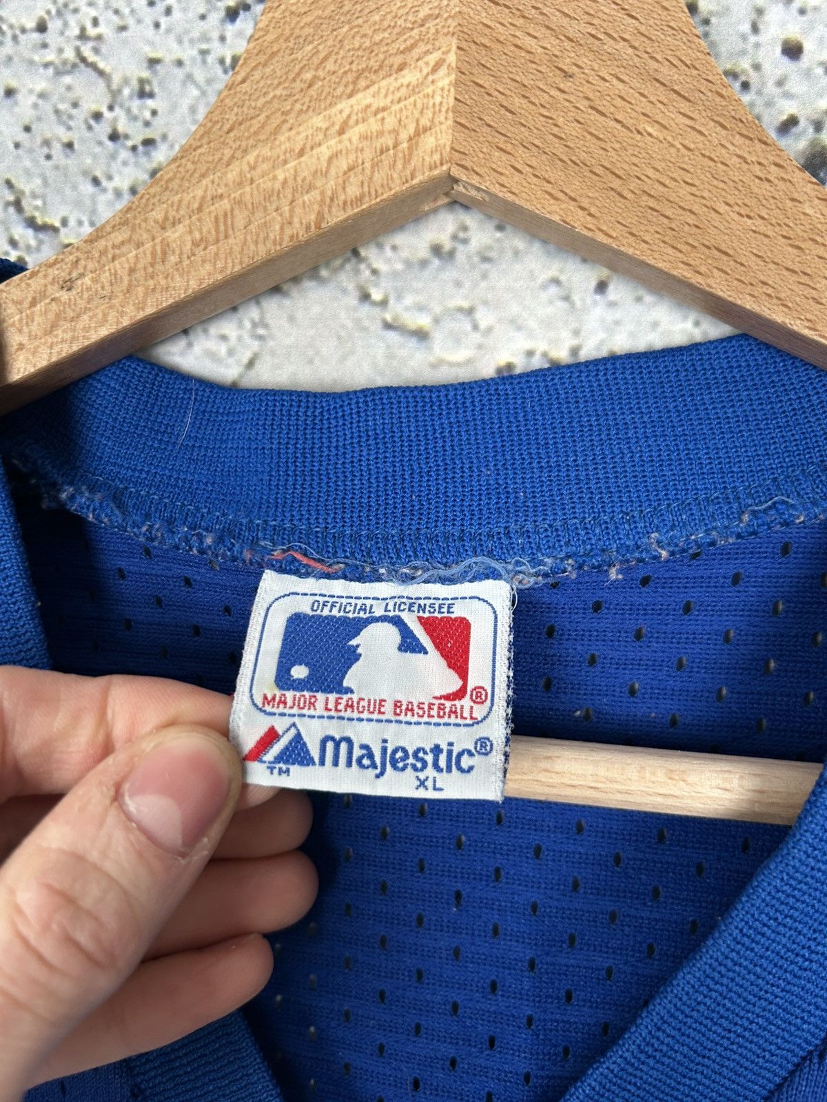 Majestic Vintage Majestic Texas Rangers 90s MLB Jersey USA Rare Size US XL / EU 56 / 4 - 6 Thumbnail