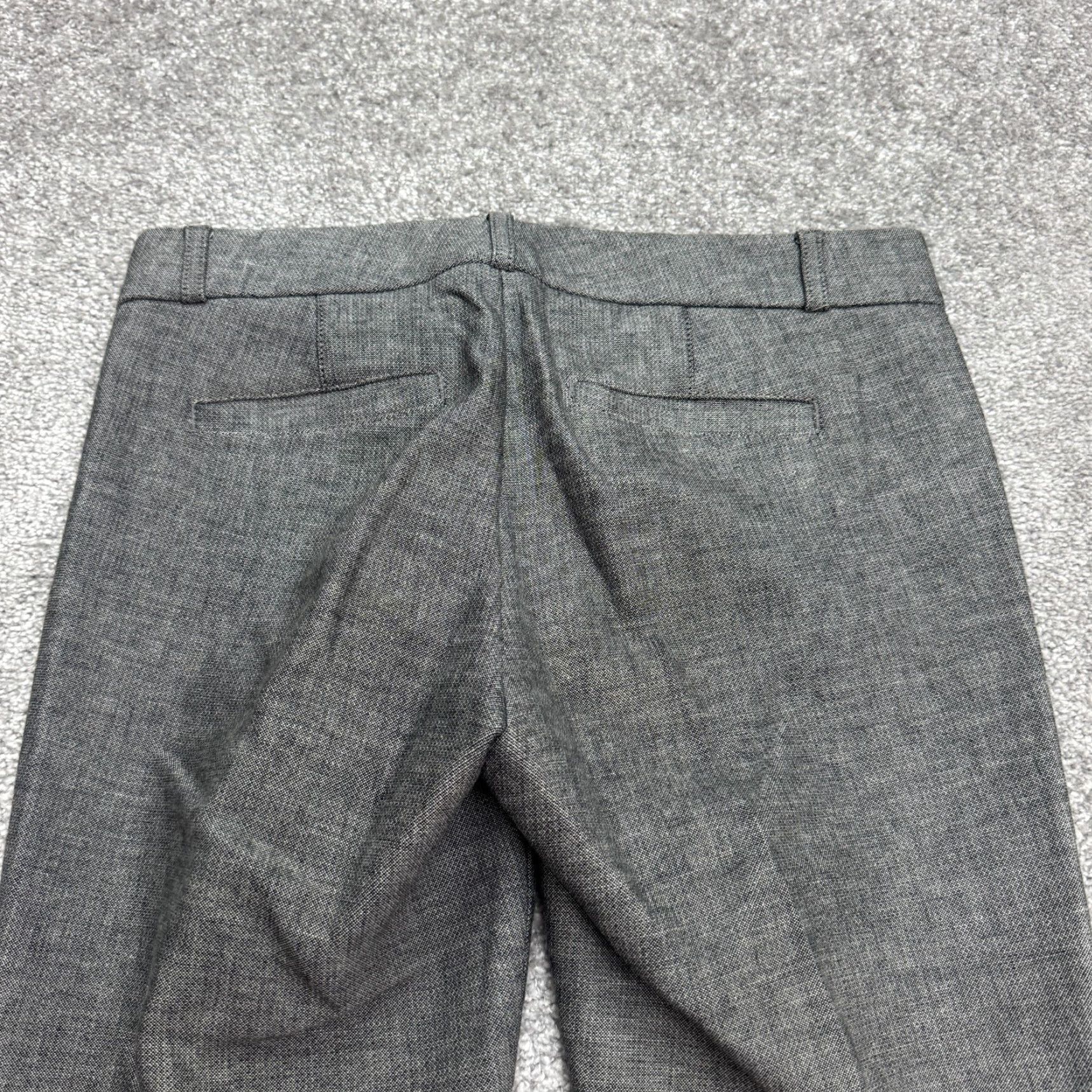 Banana Republic Banana Republic Sloan Slim Ankle Pants Womens 0 Gray Mid Rise Trouser 30x28.5 Size 25" / US 0 / IT 36 - 5 Thumbnail