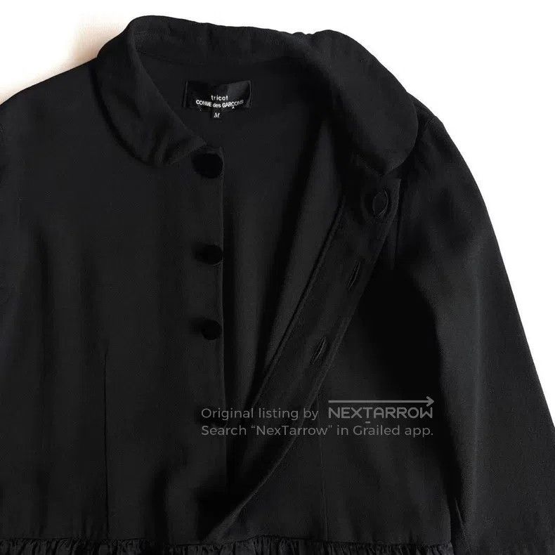 Comme des Garcons Comme des Garcons Round-collar pleated dress Size M / US 6-8 / IT 42-44 - 4 Thumbnail