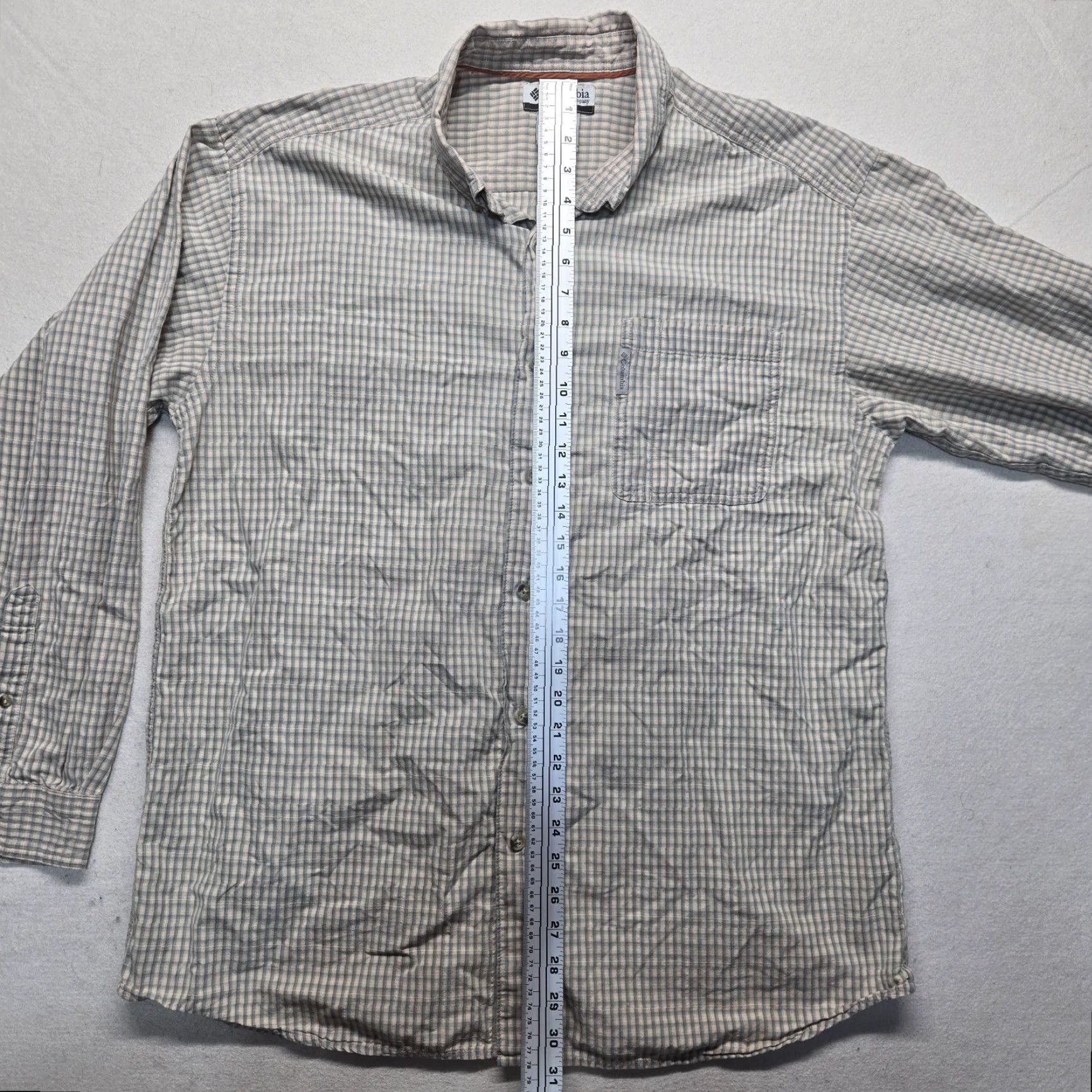Vintage Columbia Plaid Button-Up Long Sleeve Shirt Adult Men's XL Red Casual Outdoor Size US XL / EU 56 / 4 - 6 Thumbnail