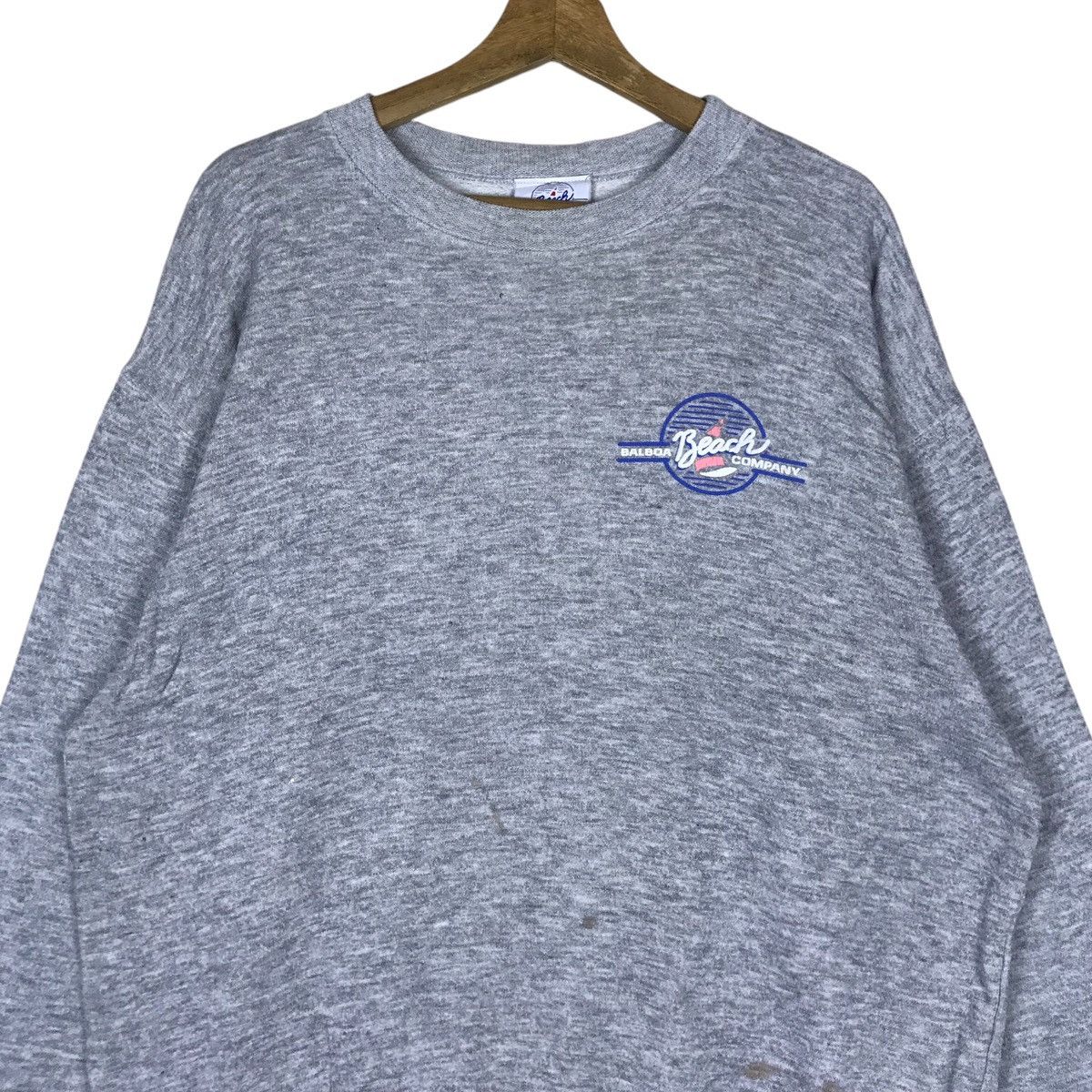 Vintage Vintage Balboa Beach Company Pullover Jumper Sweatshirt Size US XL / EU 56 / 4 - 3 Thumbnail