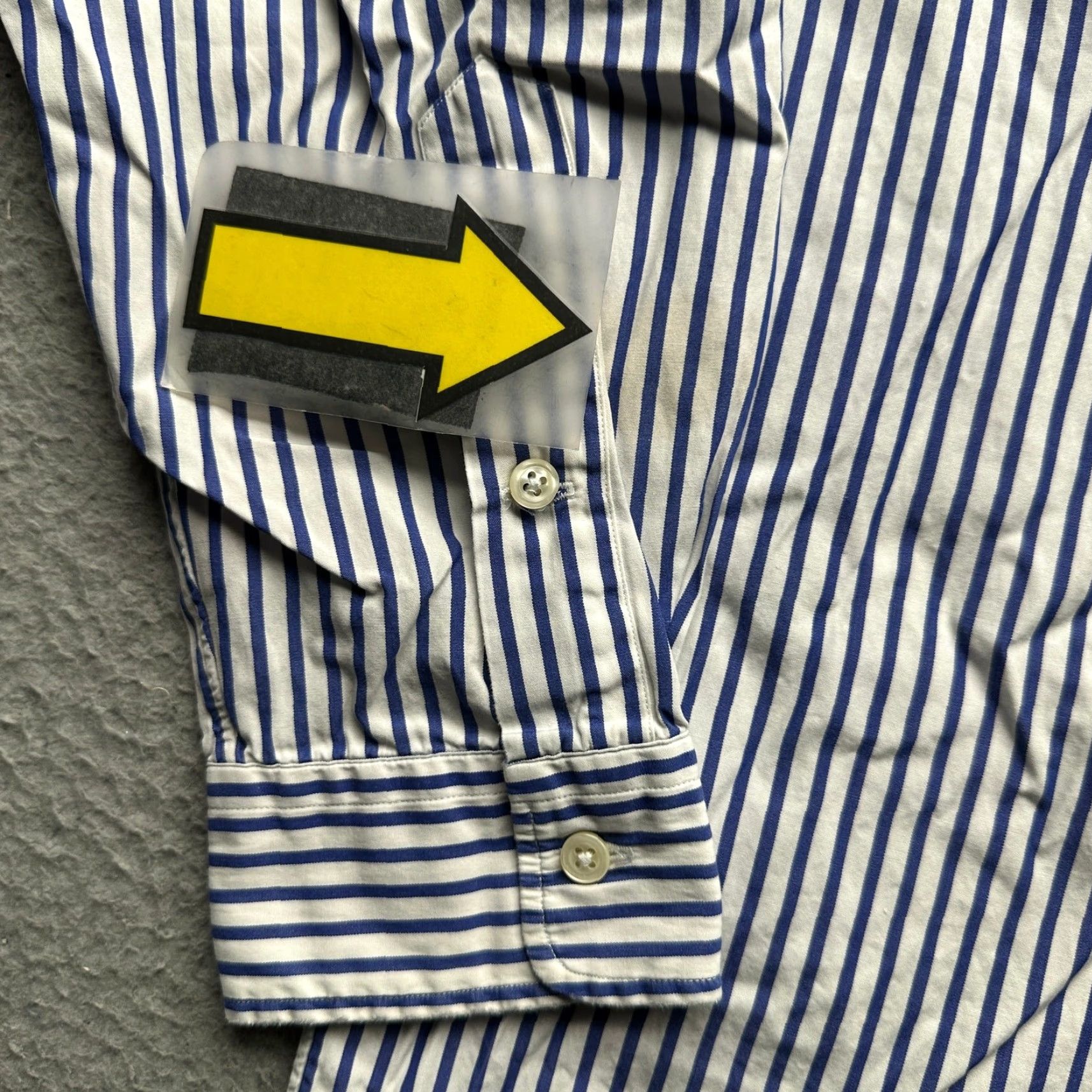 Polo Ralph Lauren VINTAGE Polo Ralph Lauren Lowell Sport Blue Striped Long Sleeve Button Shirt Men Large Size US L / EU 52-54 / 3 - 7 Thumbnail