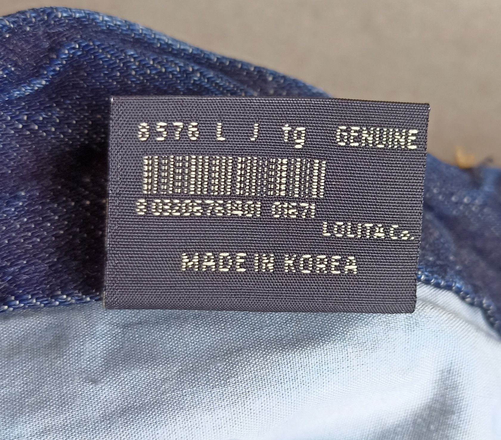 Japanese Brand Crazy Lolita Skulls Embroidery Mud Max Jeans Size US 28 / EU 44 - 24 Thumbnail