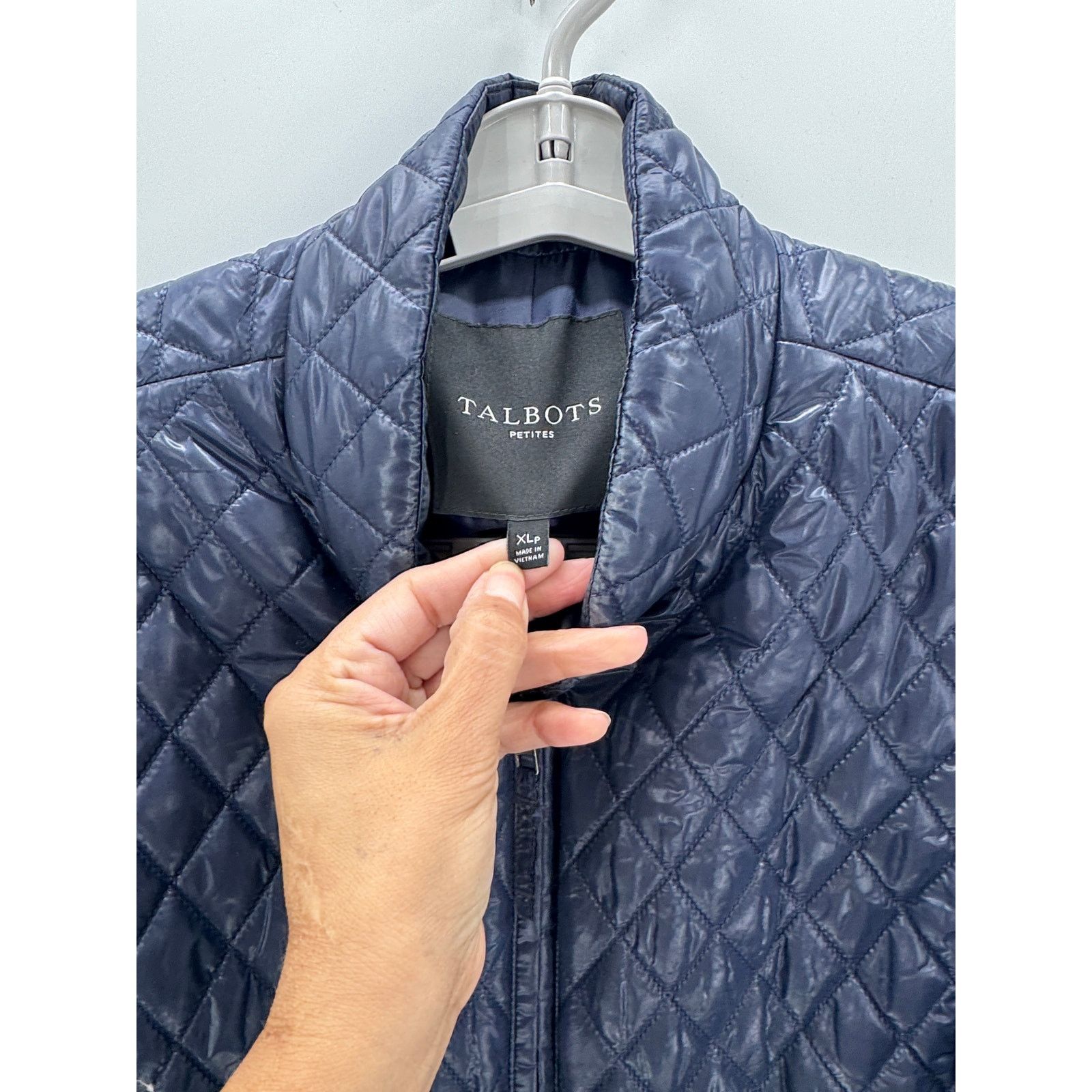 Other Talbots Long Quilted PrimaLoft Puffer Vest blue size XL P Size XL / US 12-14 / IT 48-50 - 4 Thumbnail