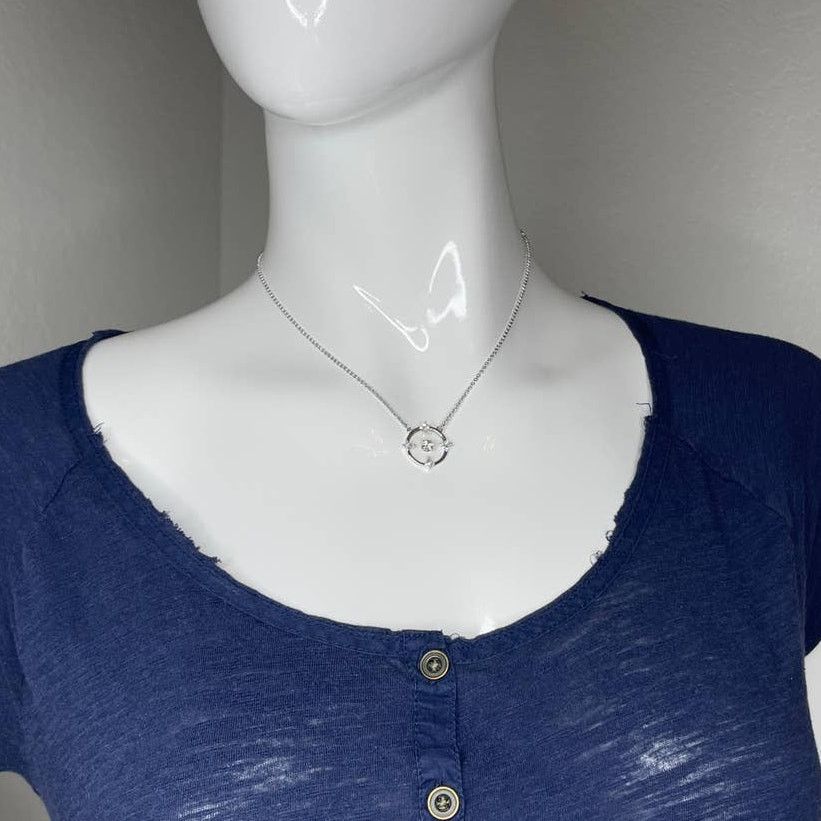 Swarovski swarovski North necklace White, Rhodium plated Size ONE SIZE - 7 Thumbnail