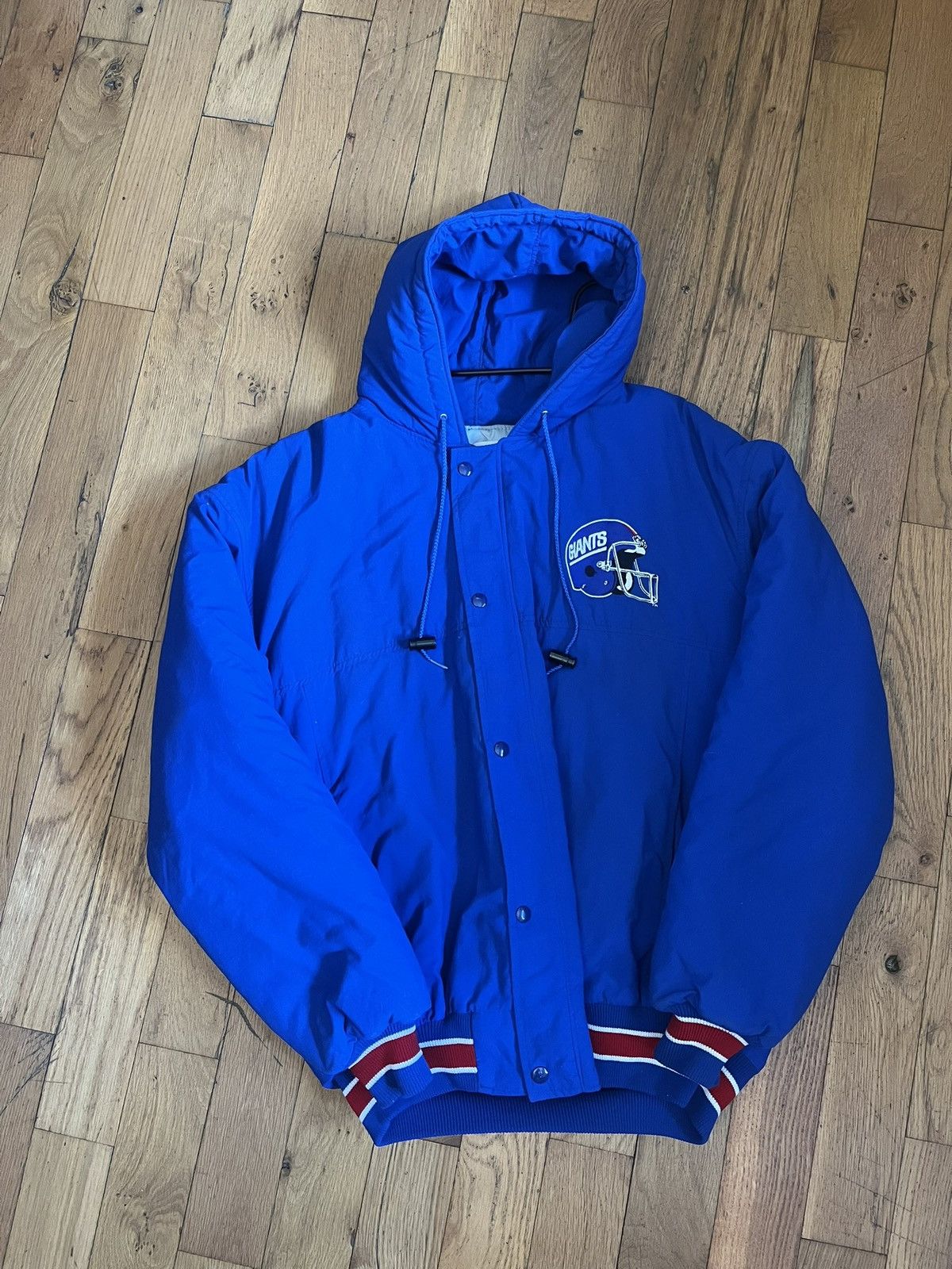 Delong New York Giants Hooded Coat Size US L / EU 52-54 / 3 - 1 Thumbnail