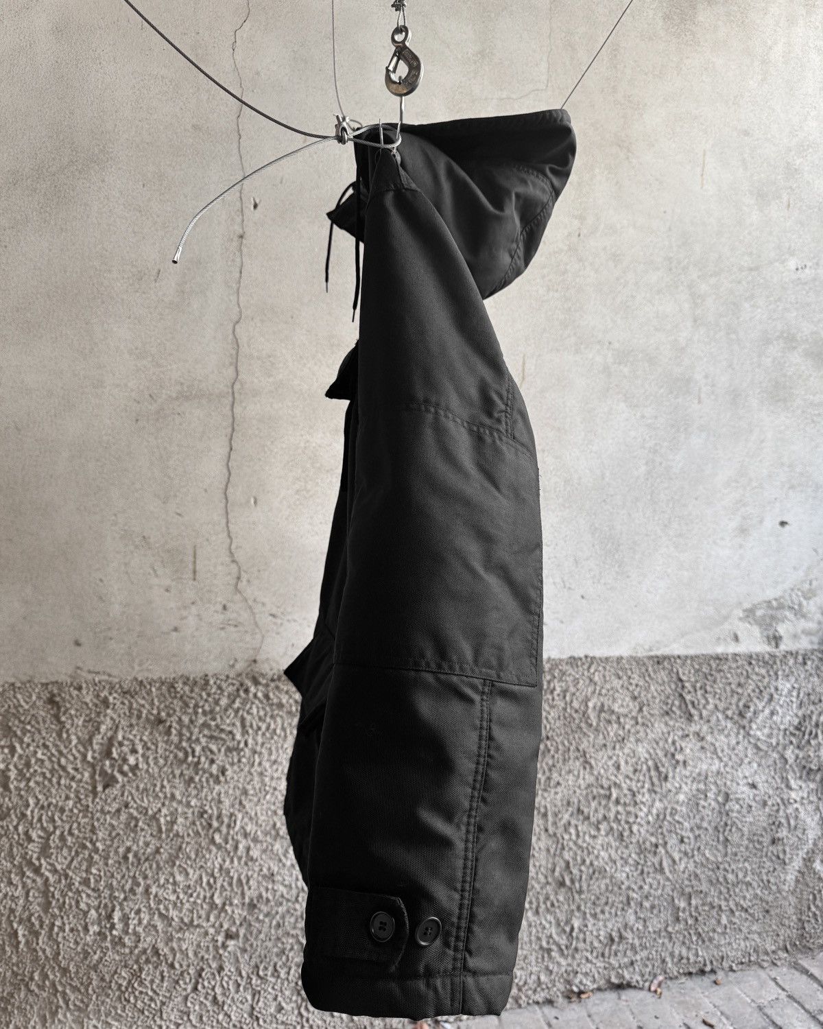 Helmut Lang Helmut Lang A/W 1998 “Kevlar” Snorkel Hood M-65 Parka Size US L / EU 52-54 / 3 - 24 Thumbnail