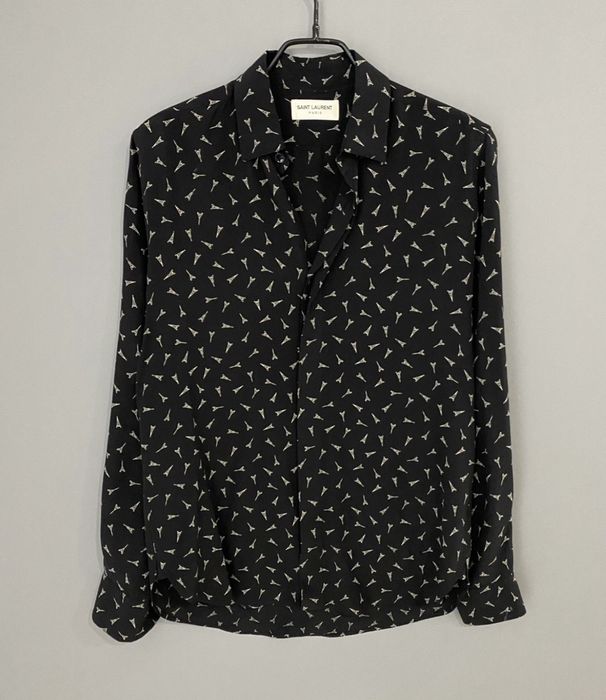 Saint Laurent Paris SLP eiffel tower shirt 37 Grailed