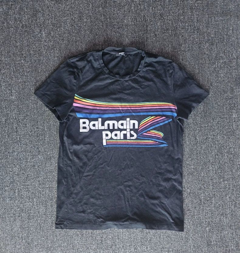 Balmain balmain short sleeve graphic t-shirt-dmc Size US M / EU 48-50 / 2 - 1 Thumbnail