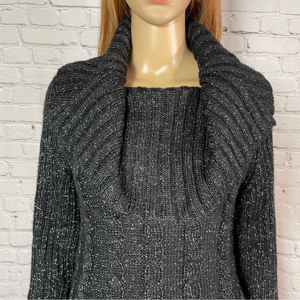 Buffalo David Bitton NWT New $98 Buffalo David Bitton Off Shoulder Black Silver Size XL / US 12-14 / IT 48-50 - 9 Thumbnail