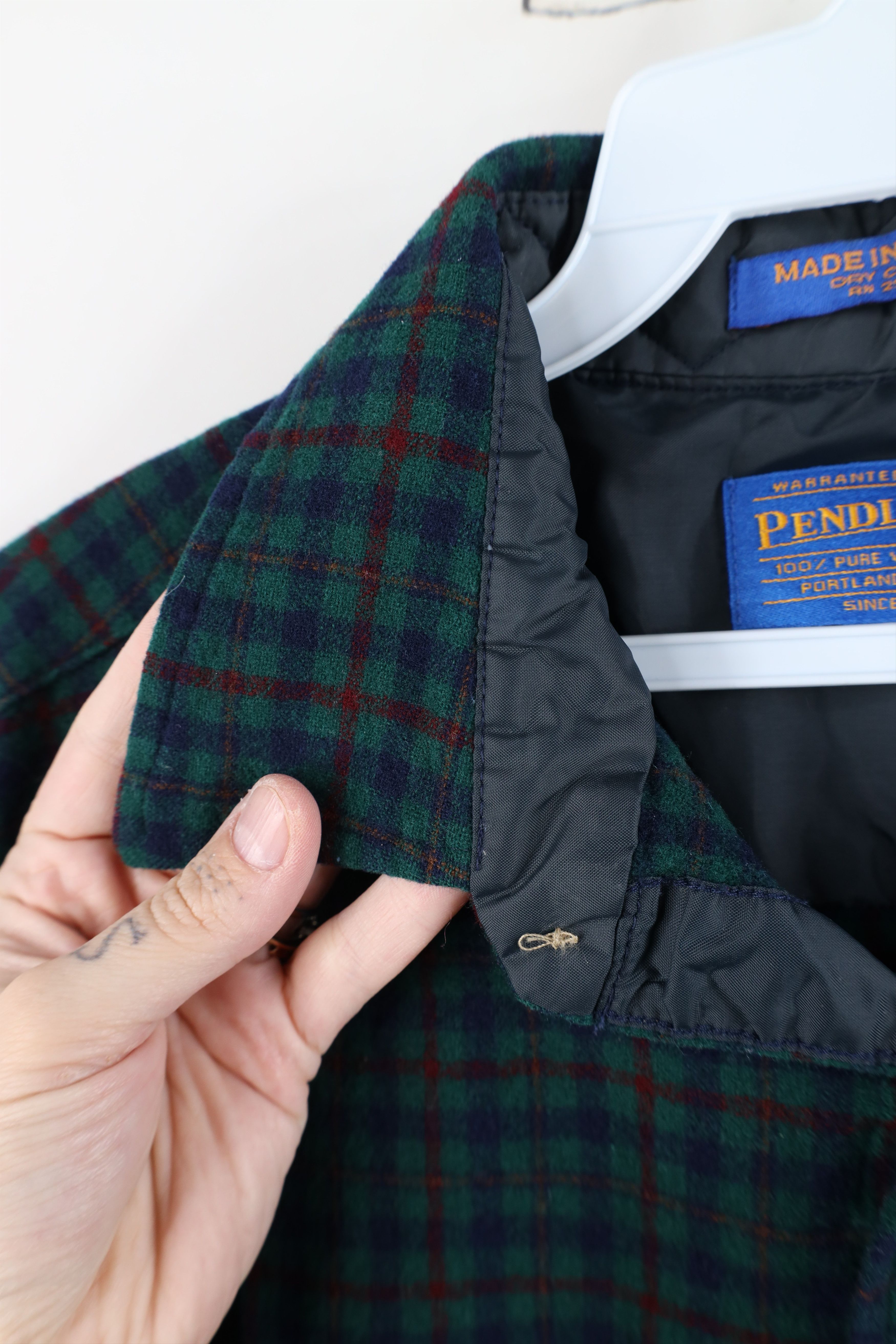 Pendleton Vintage 90s Pendleton Virgin Collared Button Shirt Plaid USA Size US L / EU 52-54 / 3 - 10 Thumbnail