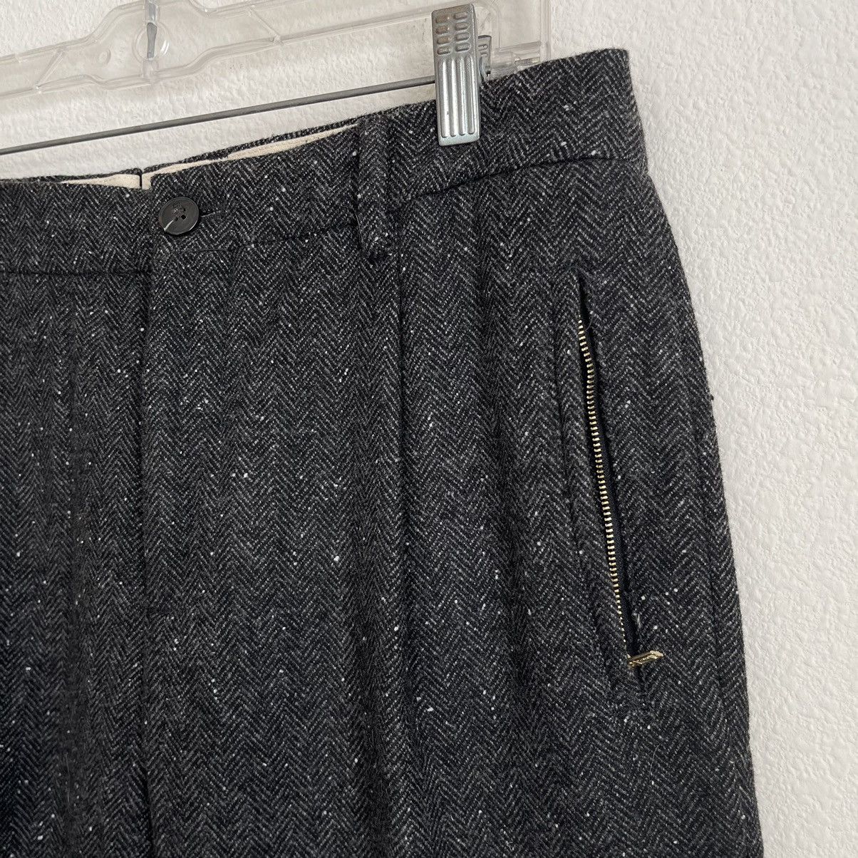 Scotch & Soda Scotch and Soda Blake Speckeld Wool Cuffed Trouser Pants Size US 30 / EU 46 - 2 Thumbnail