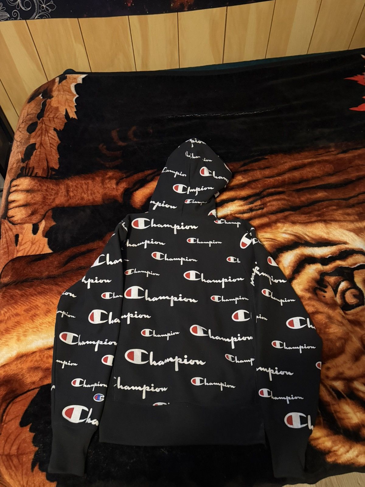 Champion Champion All Over Hoodie Size US S / EU 44-46 / 1 - 2 Thumbnail