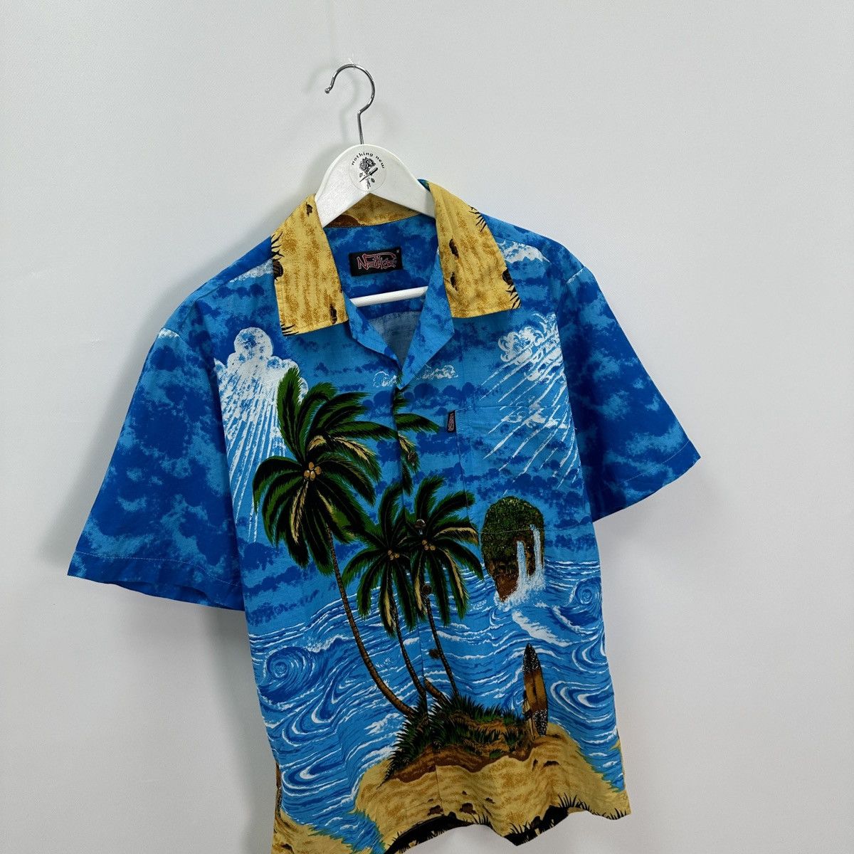 Vintage Vintage 90s Naika Paradise Island Hawaiian Shirt size M nice Size US M / EU 48-50 / 2 - 3 Thumbnail