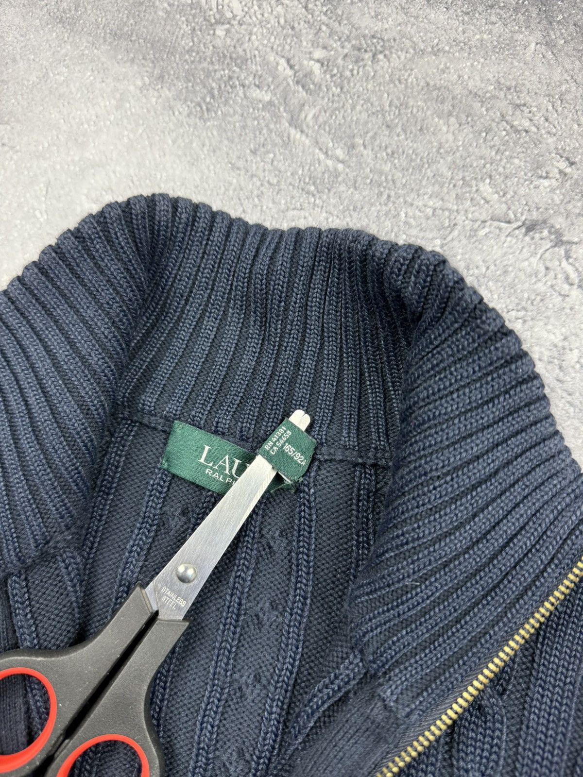 Polo Ralph Lauren Polo Ralph Lauren Green Label Cable Knit Full Zip Sweater Size M / US 6-8 / IT 42-44 - 11 Thumbnail