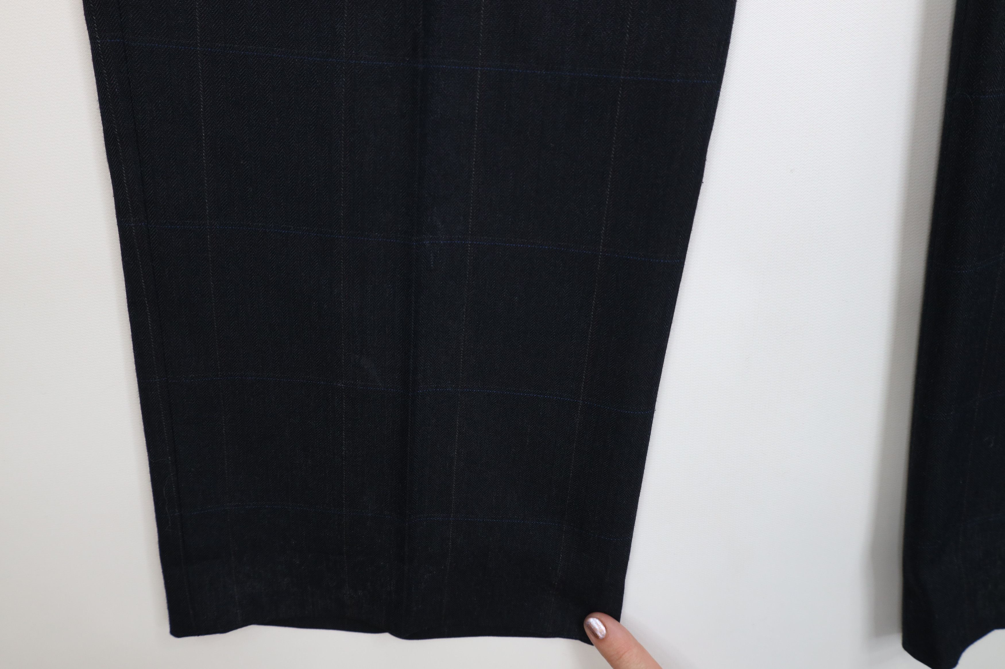 Vintage Vintage 70s Streetwear Herringbone Wide Leg Chino Pants Size US 34 / EU 50 - 5 Thumbnail