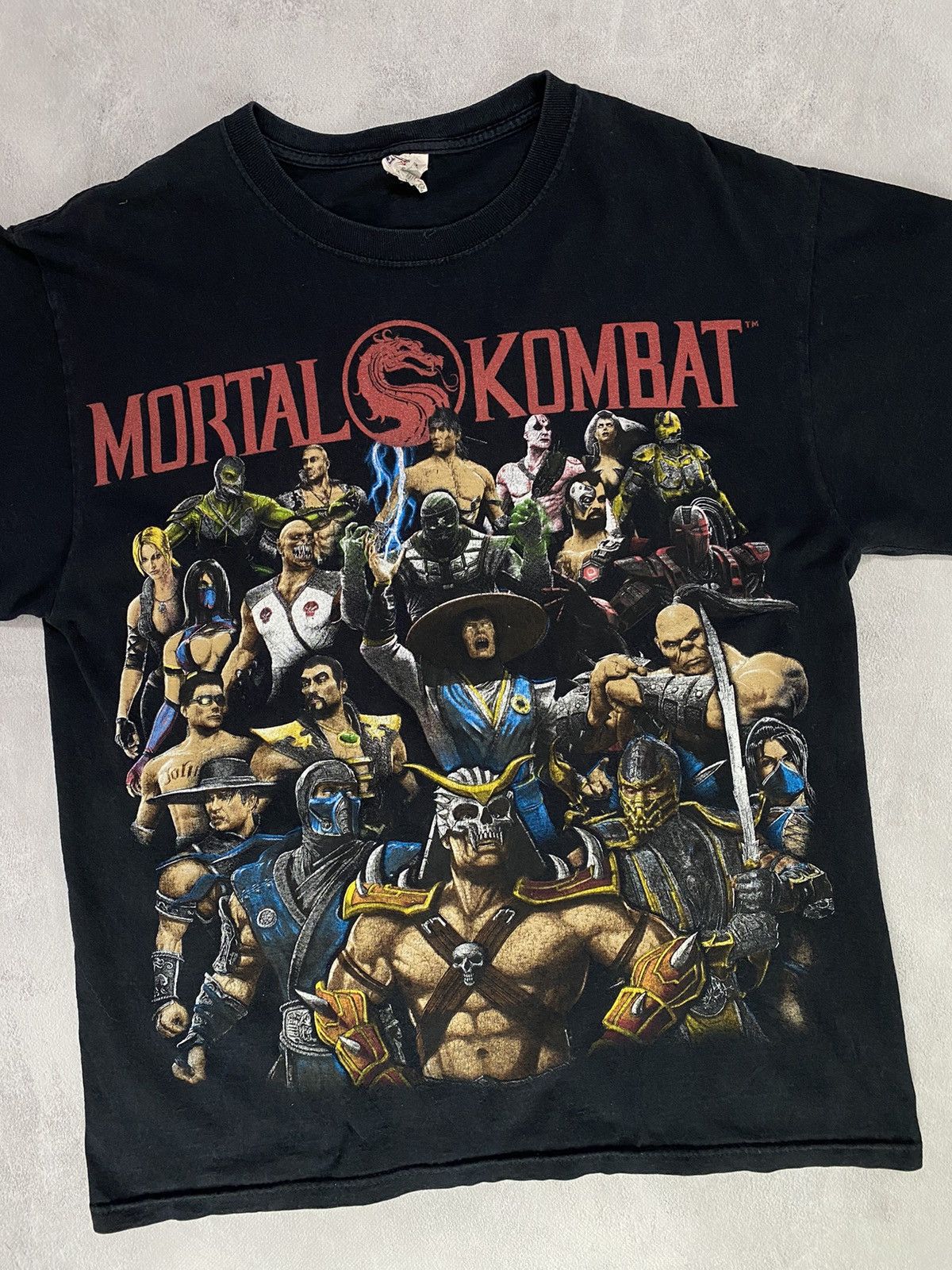 Vintage 🥷🏻 Vintage 90s T Shirt Mortal Combat All Players Size US L / EU 52-54 / 3 - 2 Thumbnail