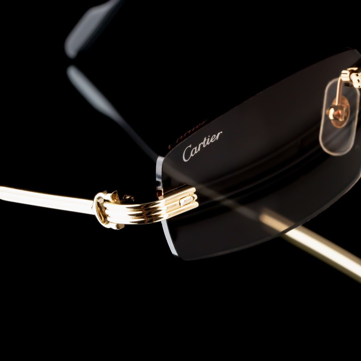 Cartier CARTIER CT0535S 003 SUNGLASSES Size ONE SIZE - 2 Thumbnail