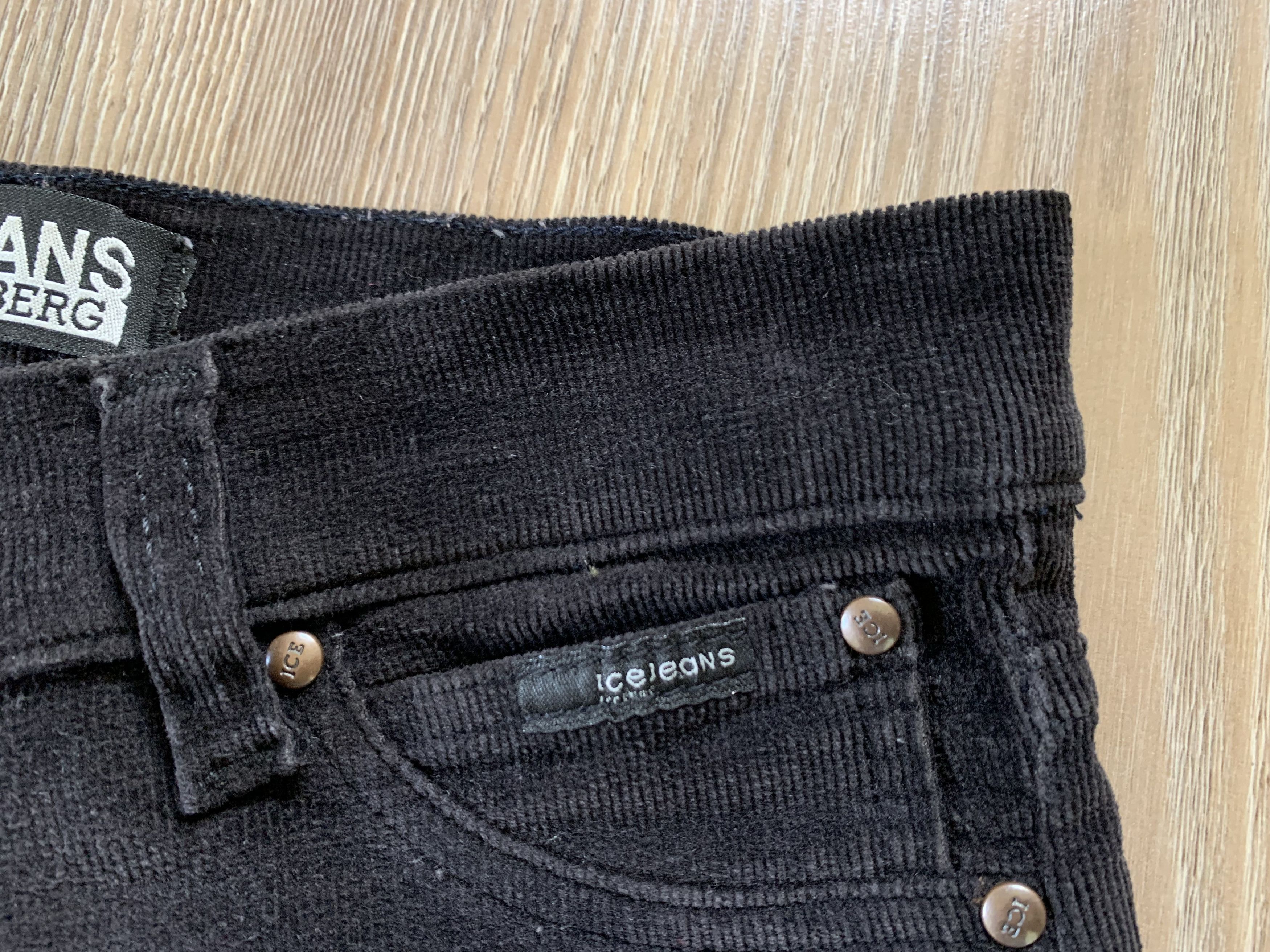 Iceberg Icejeans Women's Velvet Pants Trousers