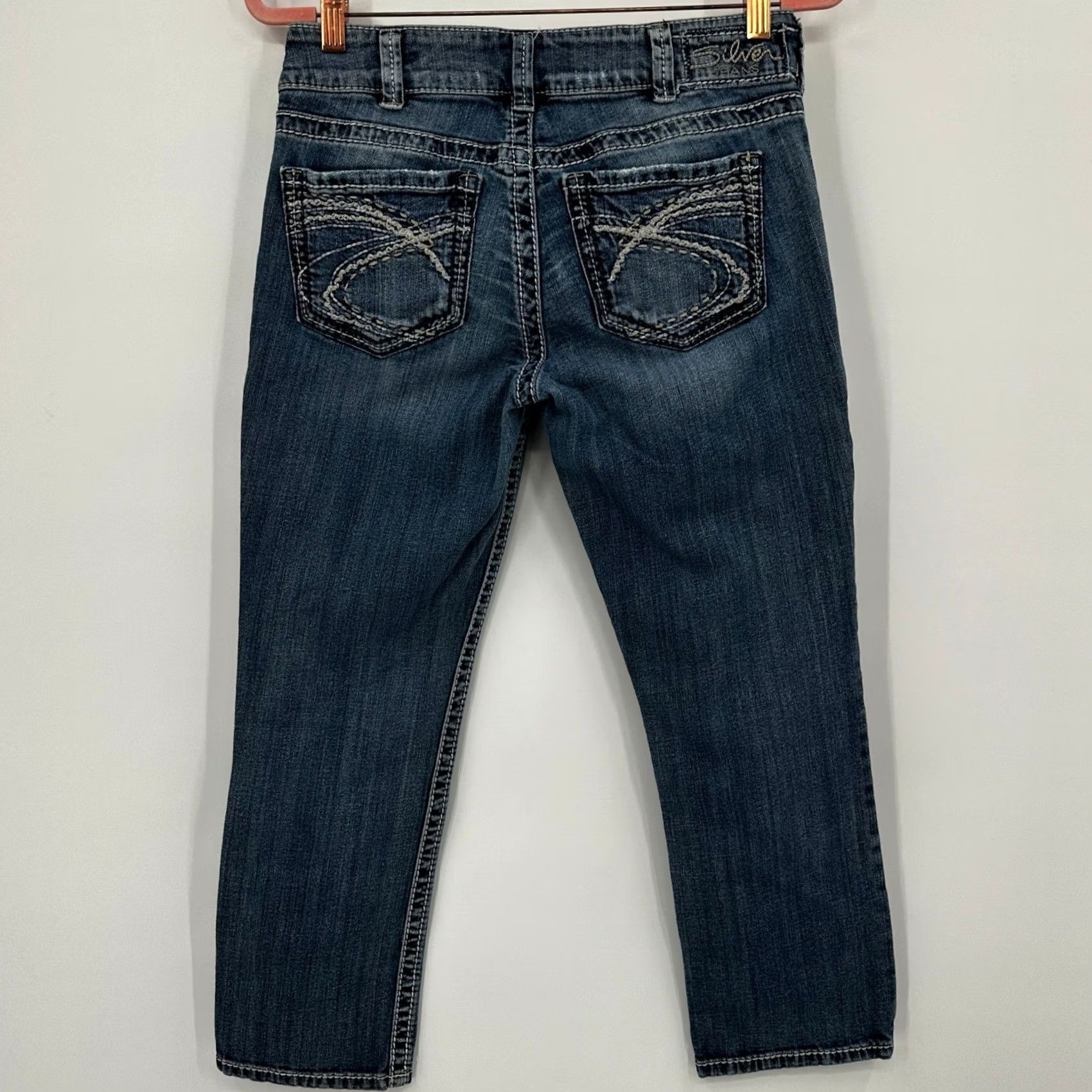 Silver Jeans Co. VINTAGE? No. Size 30" / US 8 / IT 44 - 6 Thumbnail