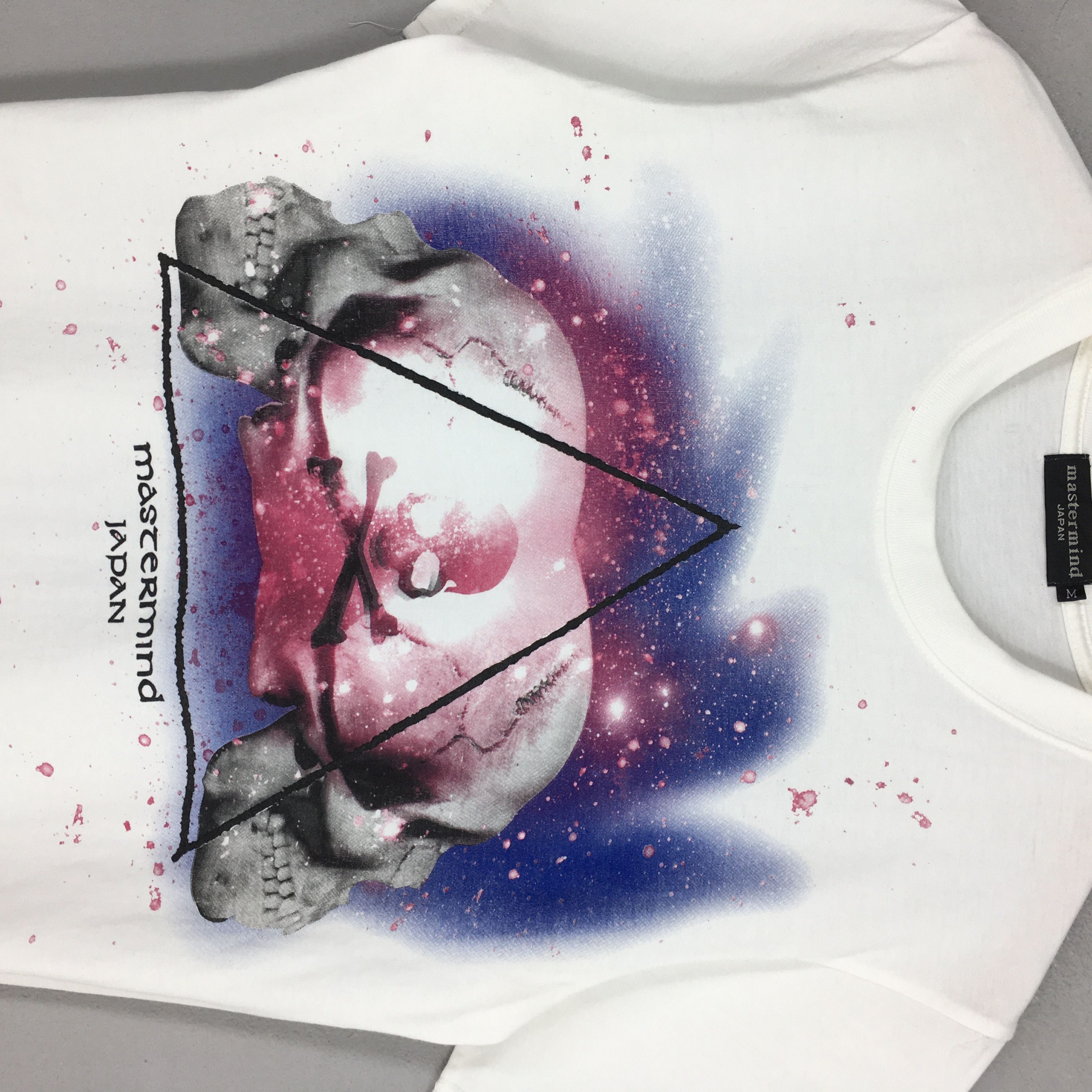 Mastermind Japan Mastermind Japan Skulls Prints White T shirt Medium Size US M / EU 48-50 / 2 - 5 Thumbnail