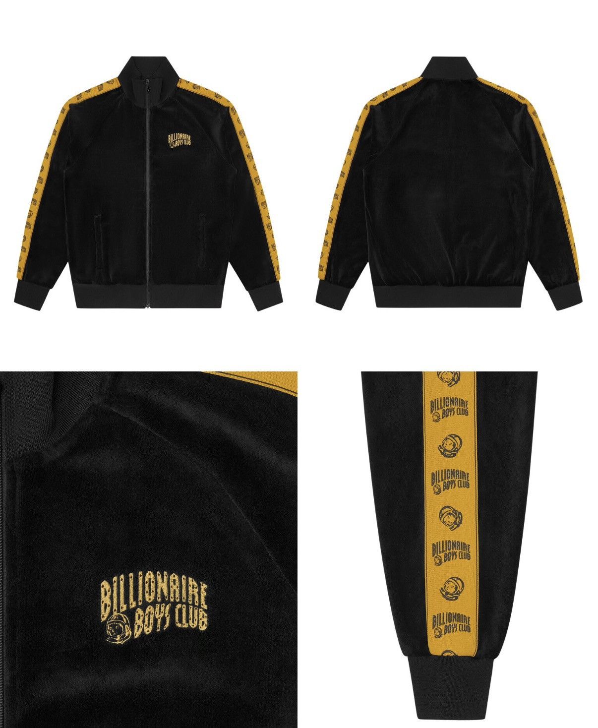 Billionaire Boys Club Velour tracksuit jacket by Billionaire Boys Club Size US S / EU 44-46 / 1 - 2 Thumbnail