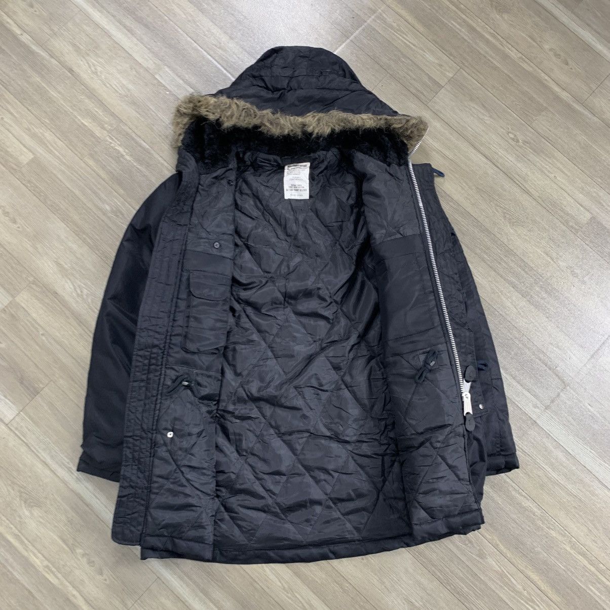If Six Was Nine × Japanese Brand × Le Grande Bleu (L.G.B.) Neo Sixx 2000’s Military Fur Parka Jacket LGB Style Size US L / EU 52-54 / 3 - 8 Thumbnail